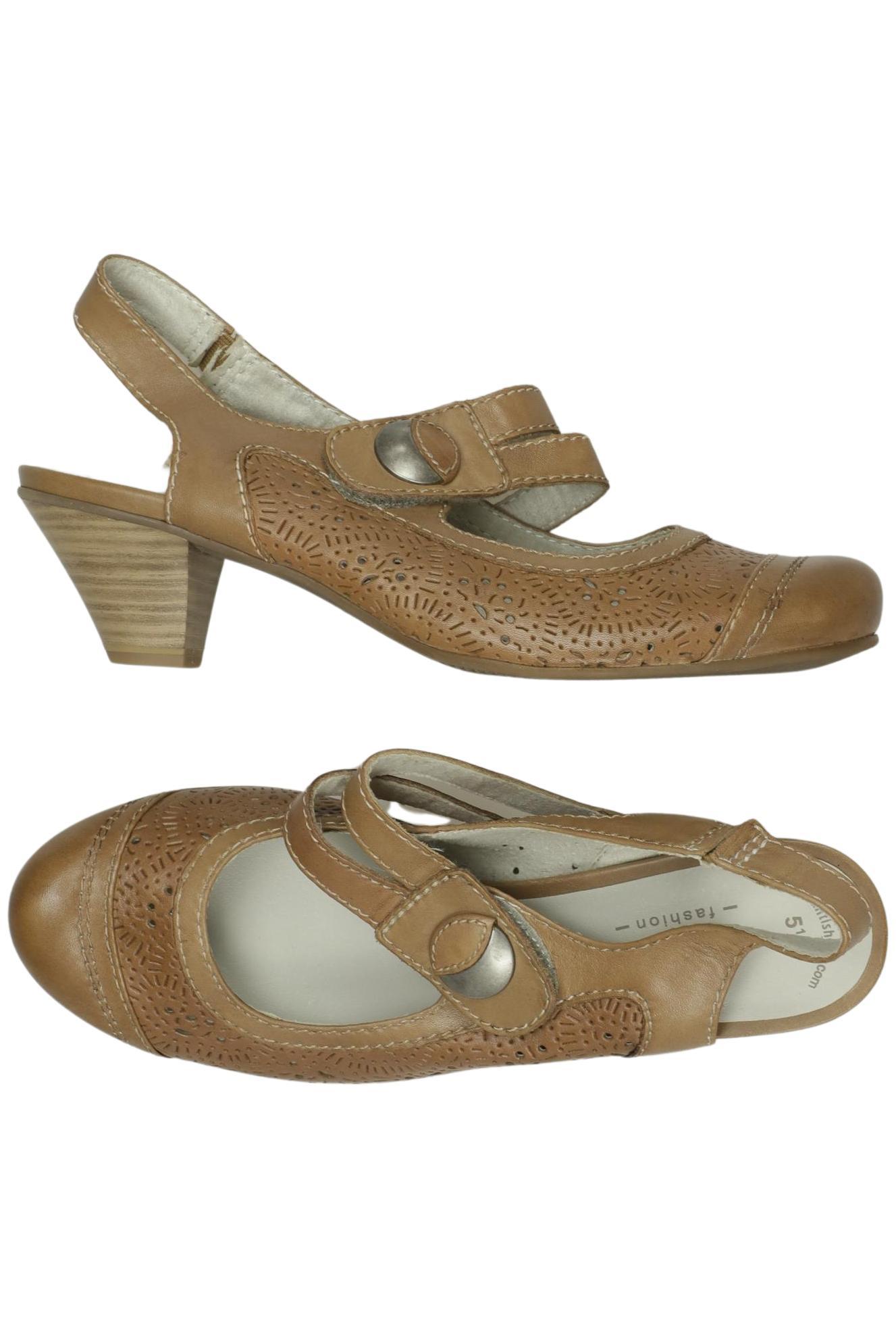 

Jana Damen Pumps, beige, Gr. 5.5