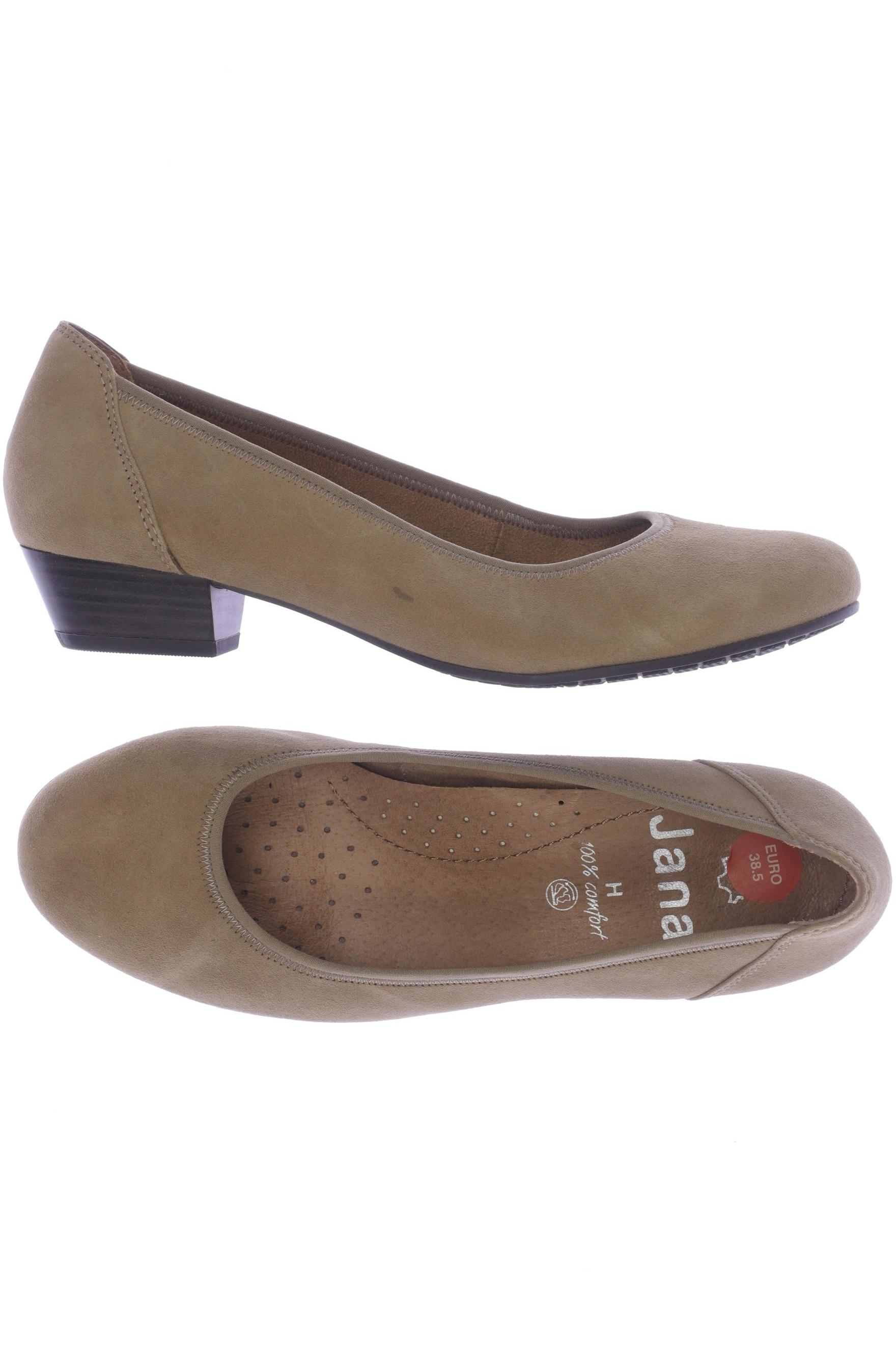 

Jana Damen Pumps, beige, Gr. 38.5