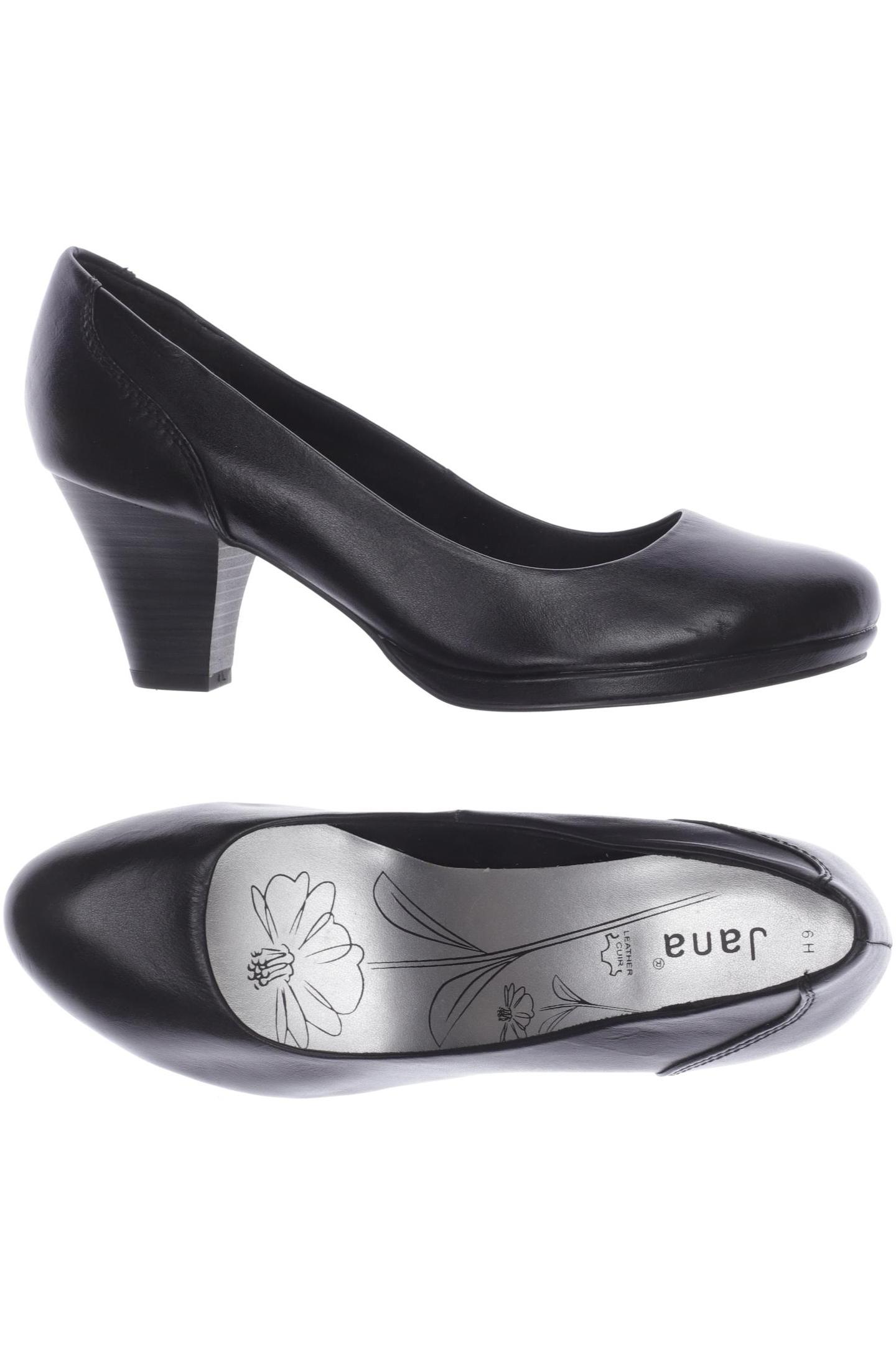 

Jana Damen Pumps, schwarz, Gr. 39