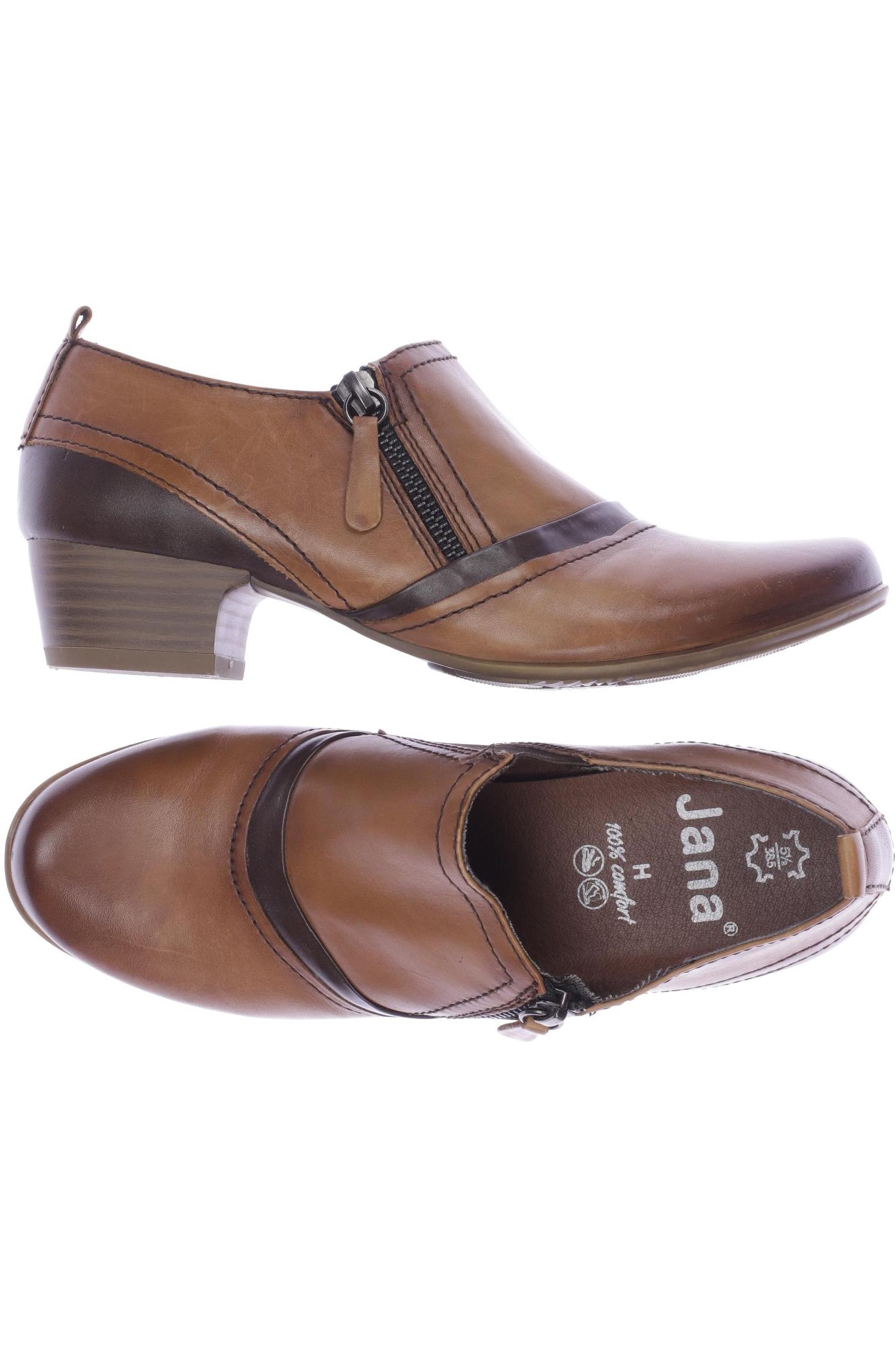 

Jana Damen Pumps, braun, Gr. 38.5