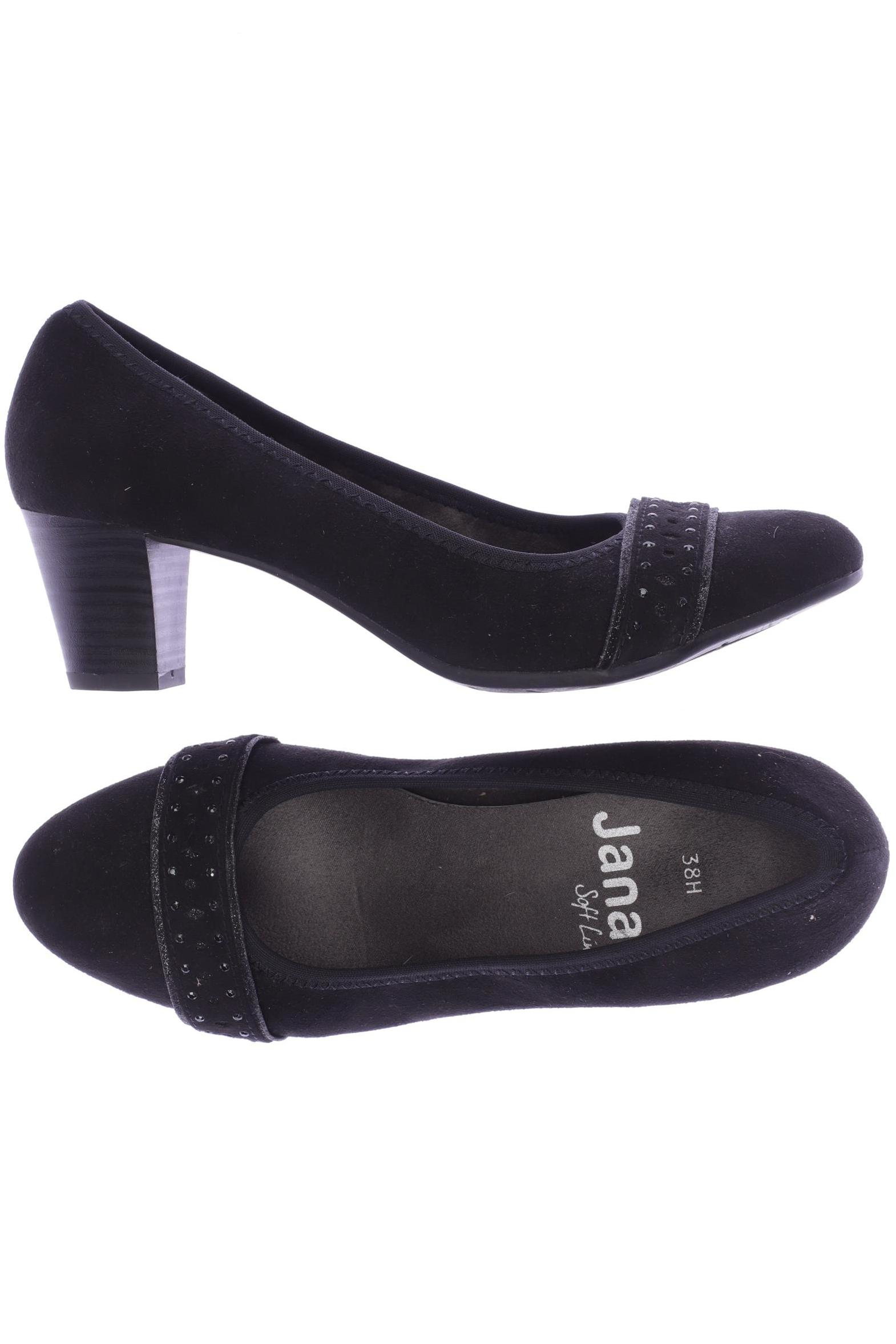 

Jana Damen Pumps, schwarz, Gr. 38