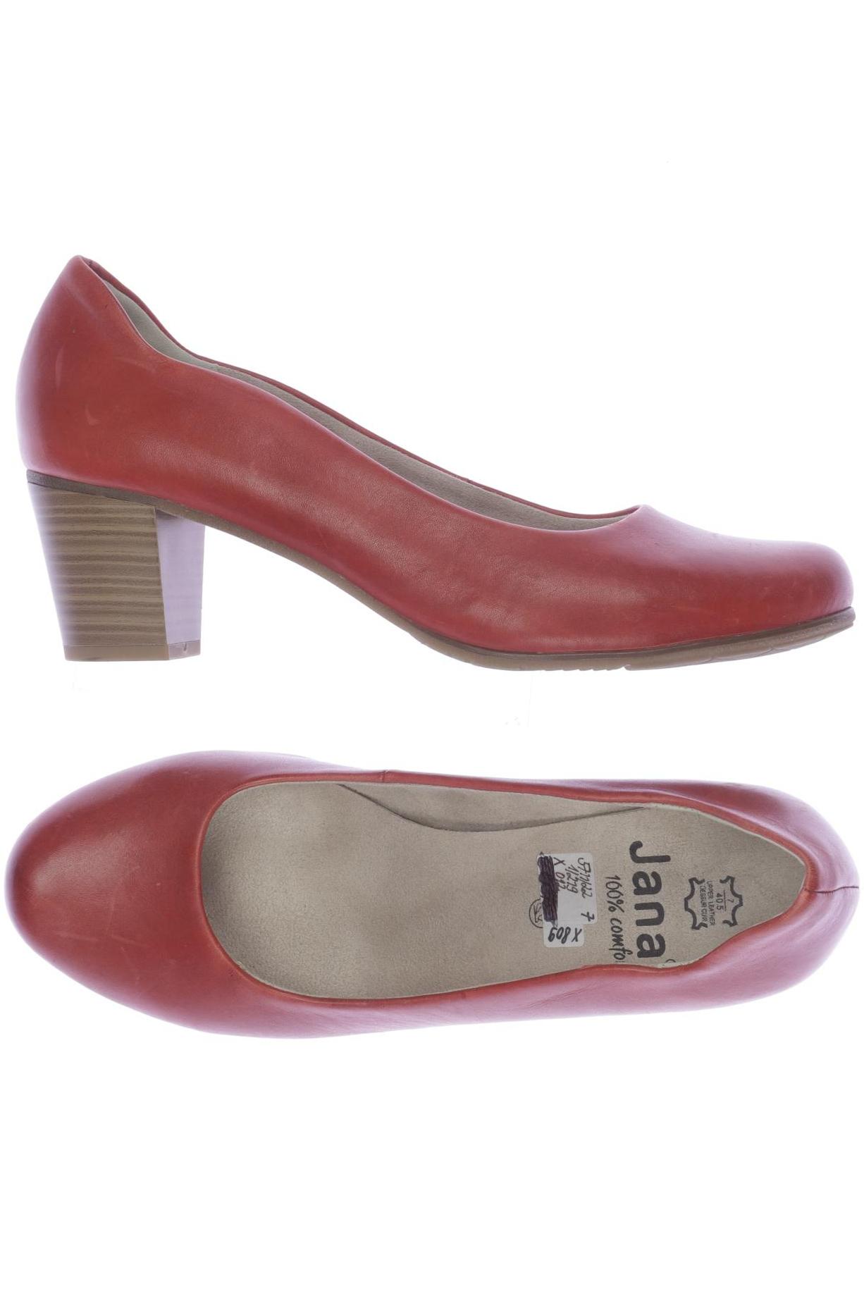 

Jana Damen Pumps, rot, Gr. 40.5