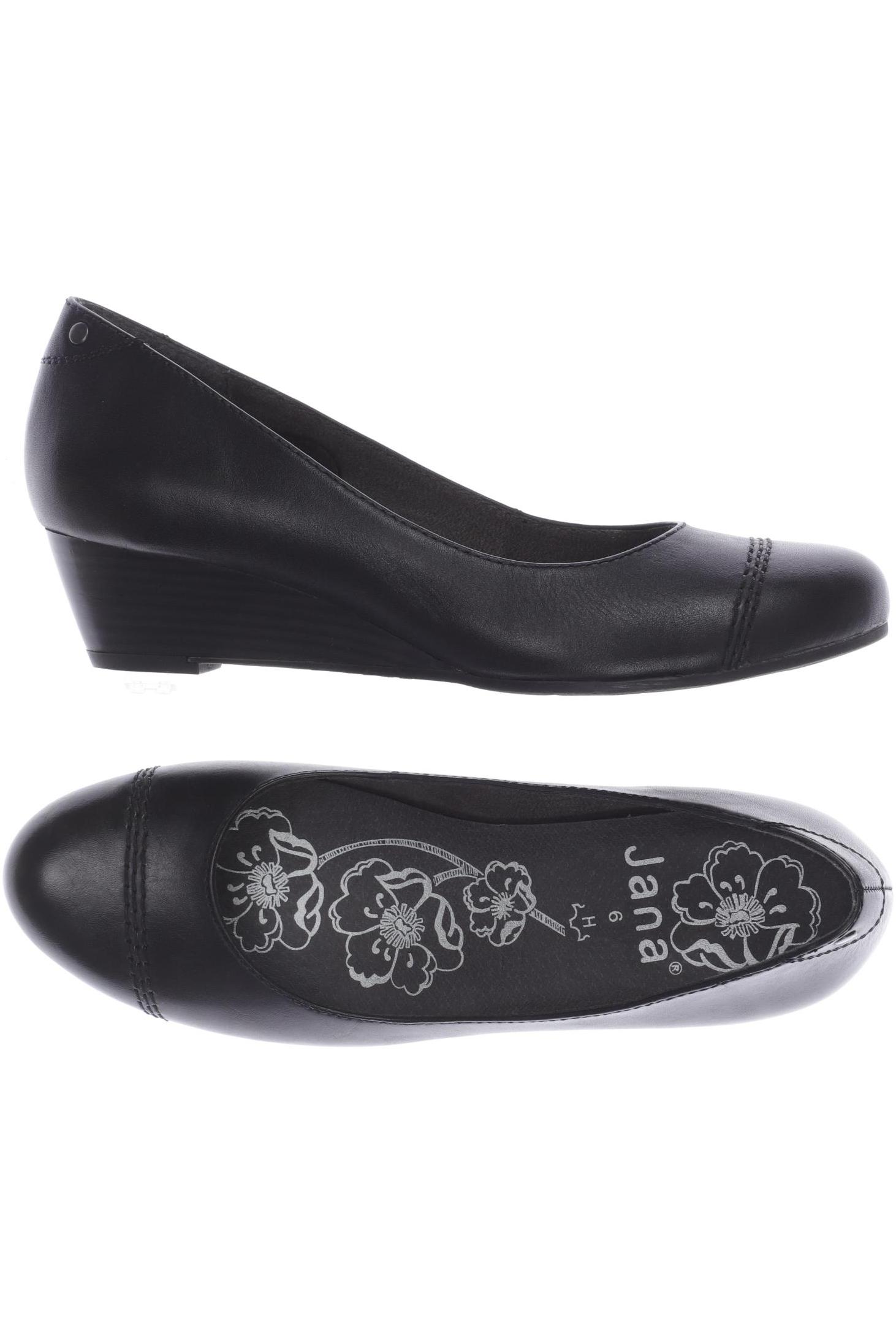 

Jana Damen Pumps, schwarz, Gr. 6