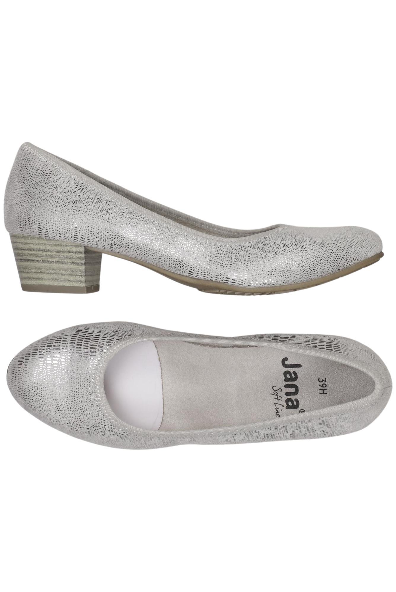 

Jana Damen Pumps, silber, Gr. 39