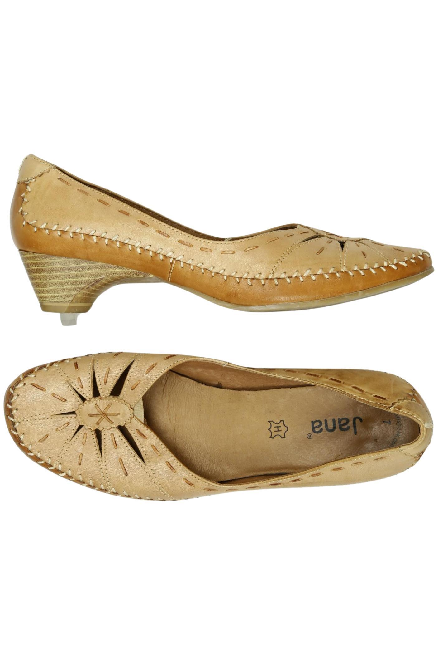 

Jana Damen Pumps, beige, Gr. 7