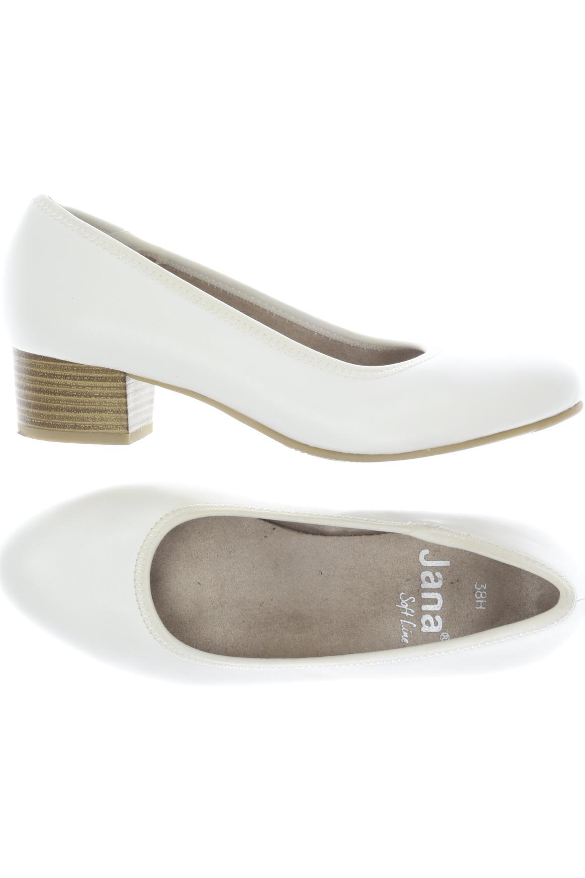 

Jana Damen Pumps, weiß, Gr. 38