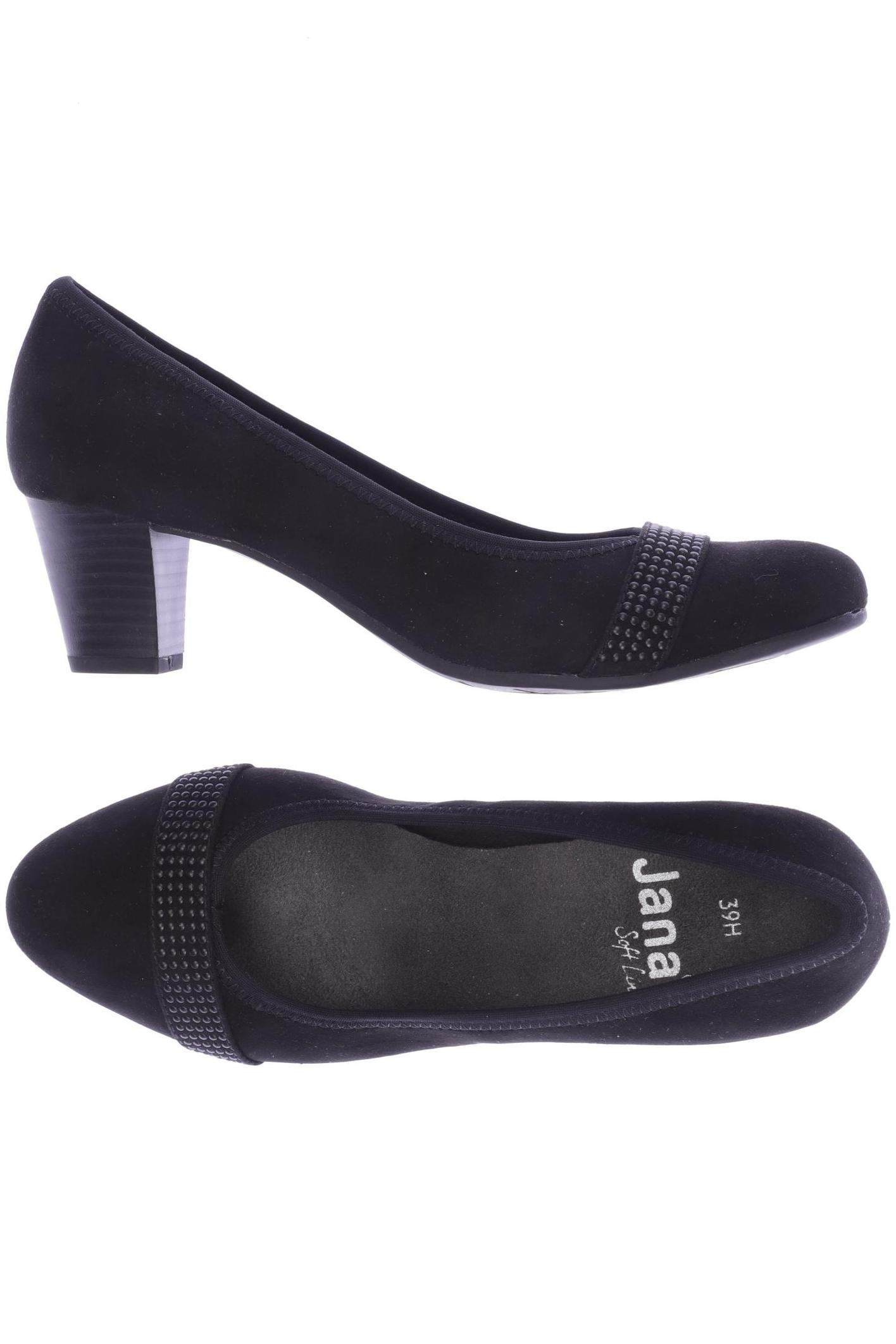 

Jana Damen Pumps, schwarz, Gr. 39