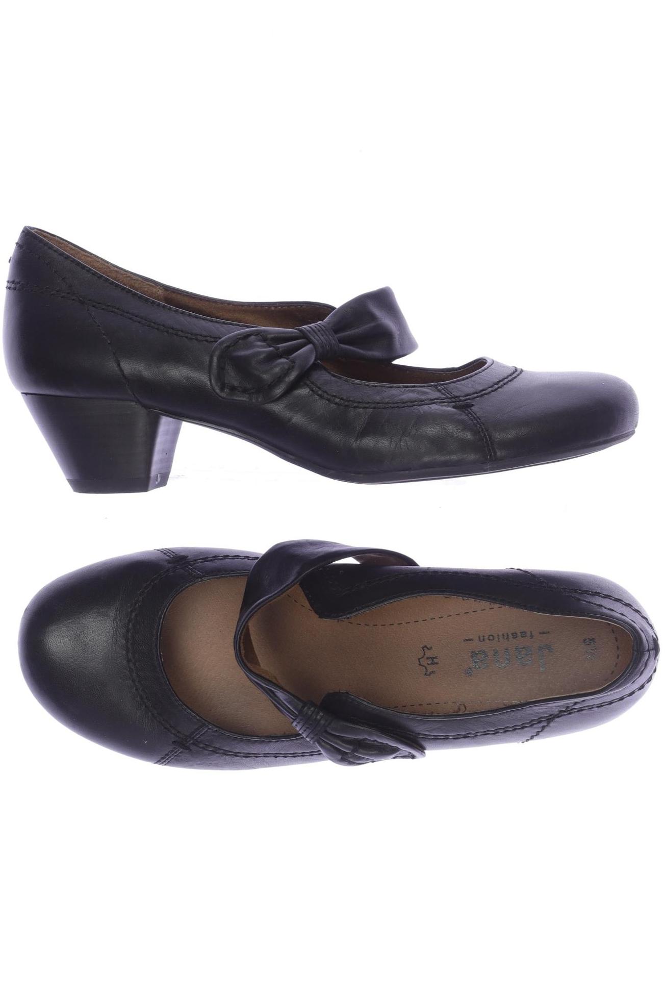 

Jana Damen Pumps, schwarz, Gr. 5.5