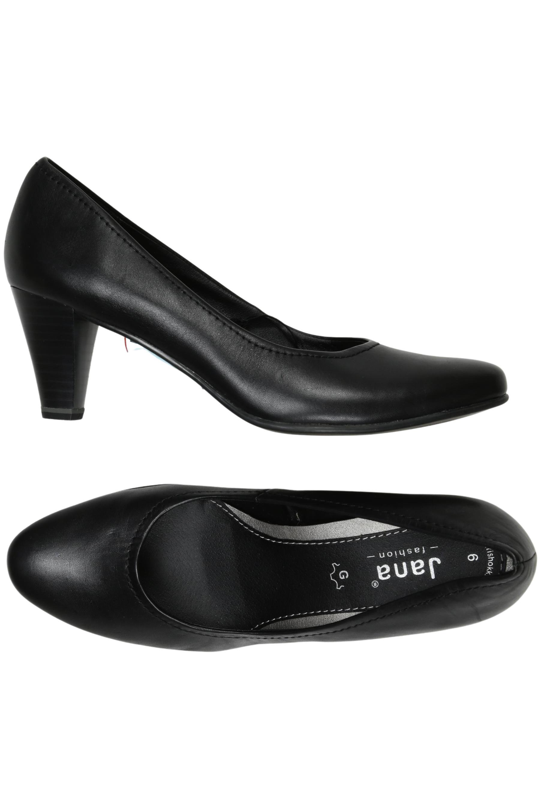 

Jana Damen Pumps, schwarz, Gr. 6