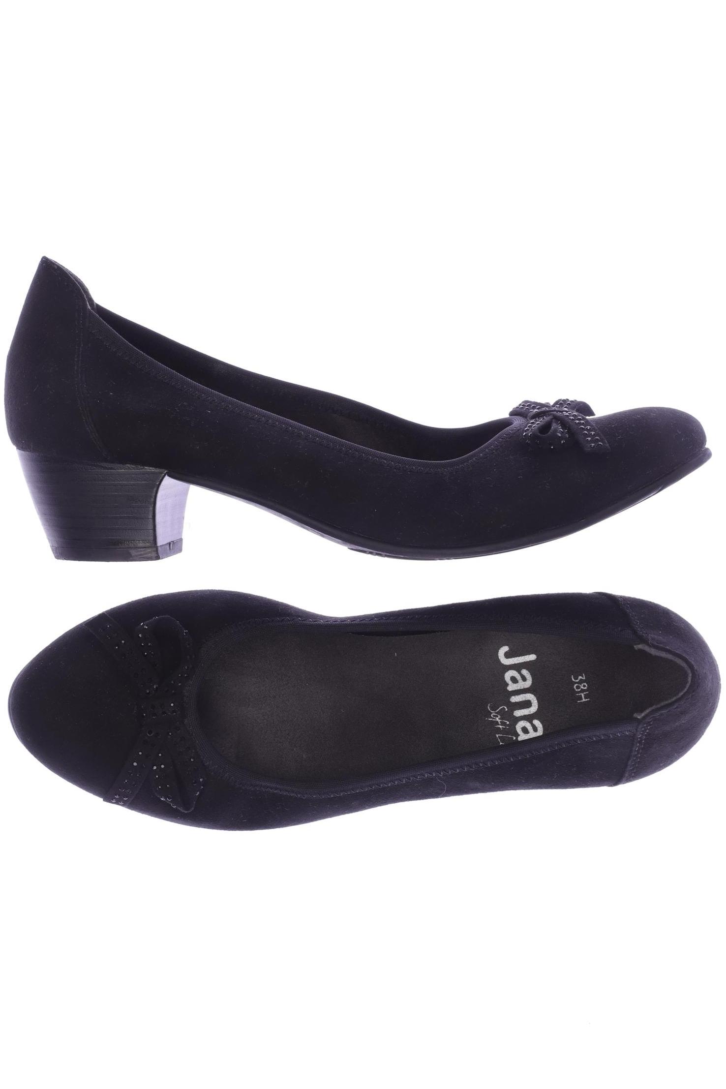 

Jana Damen Pumps, schwarz, Gr. 38