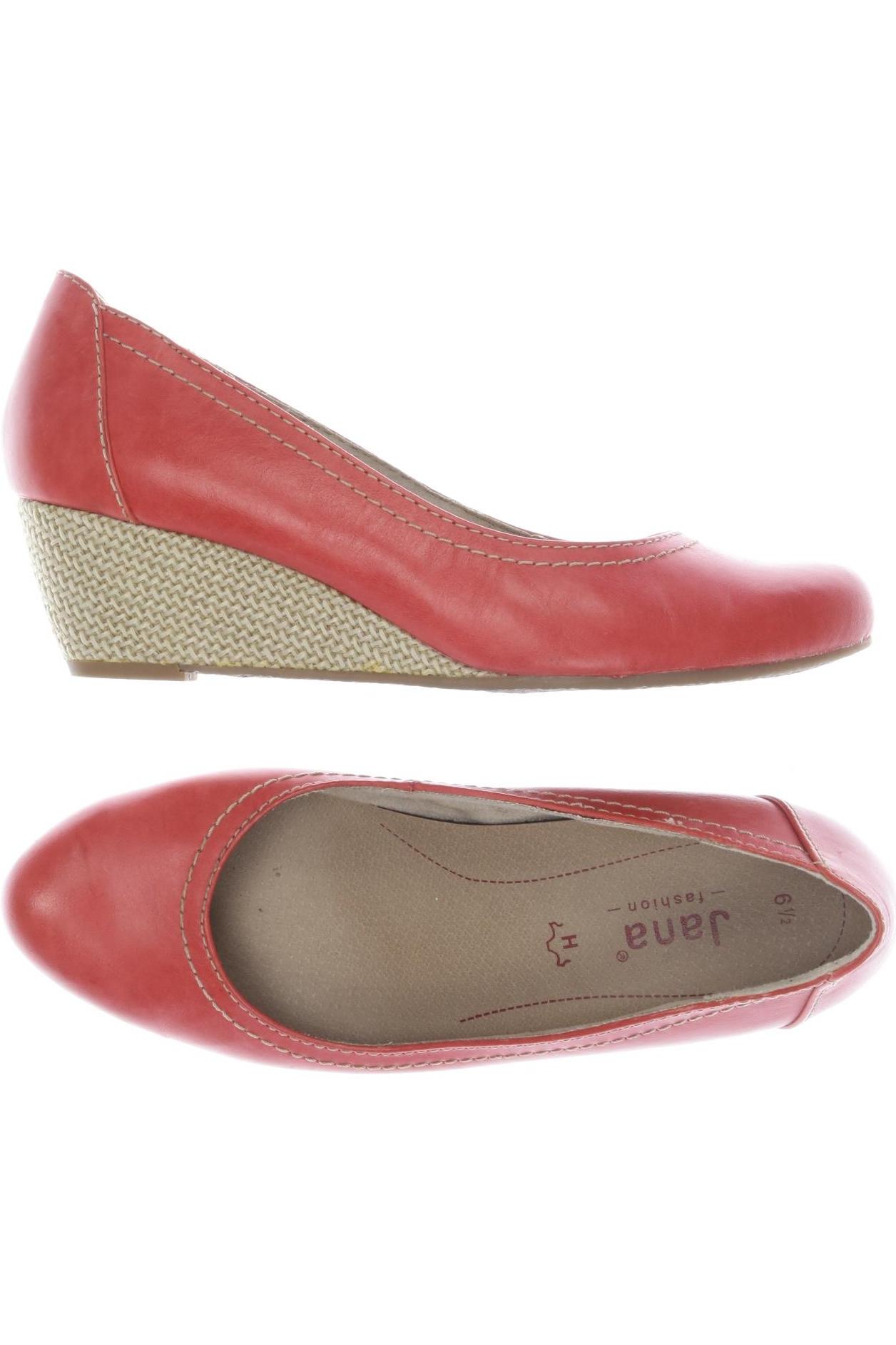 

Jana Damen Pumps, rot, Gr. 39.5