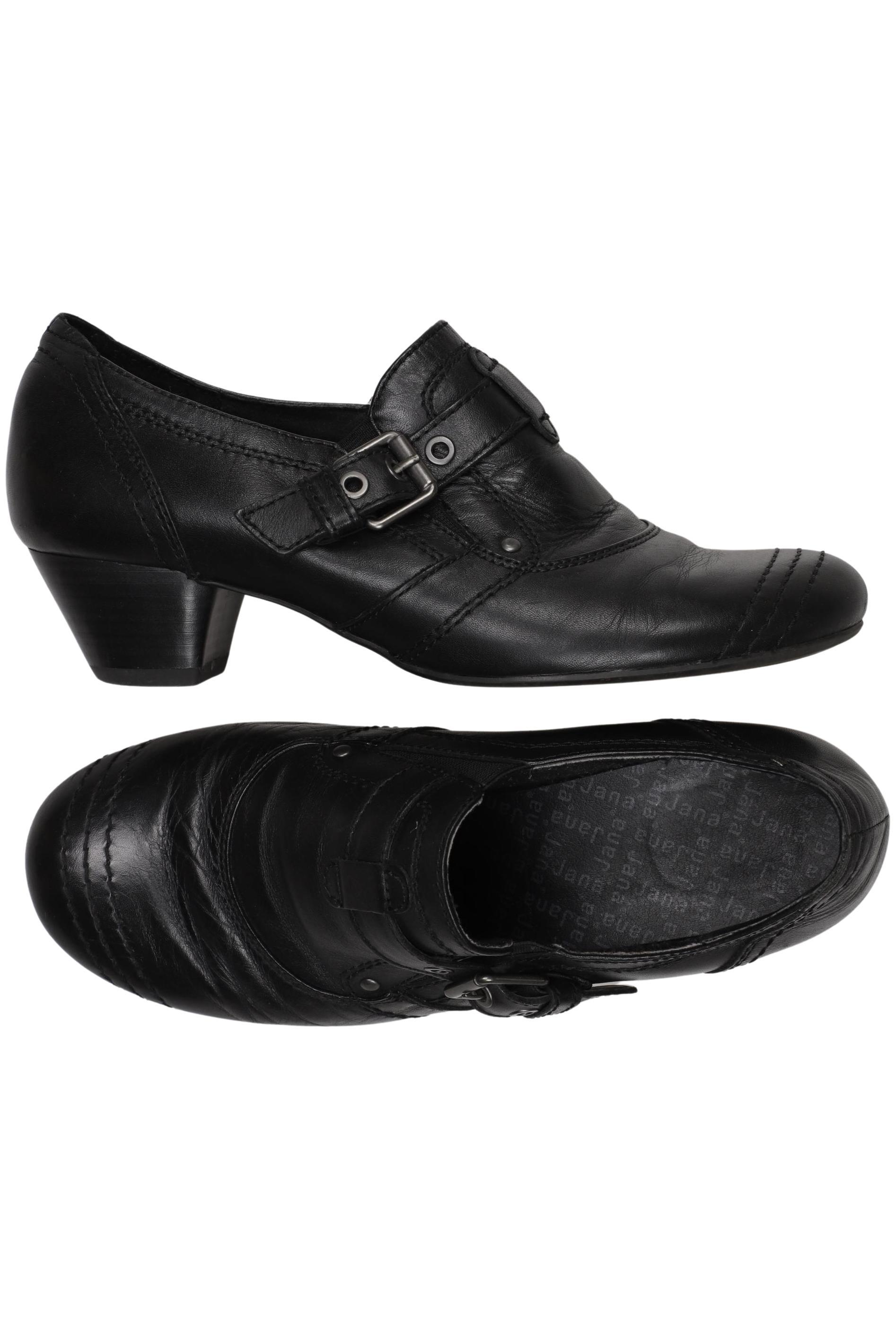

Jana Damen Pumps, schwarz, Gr. 38.5