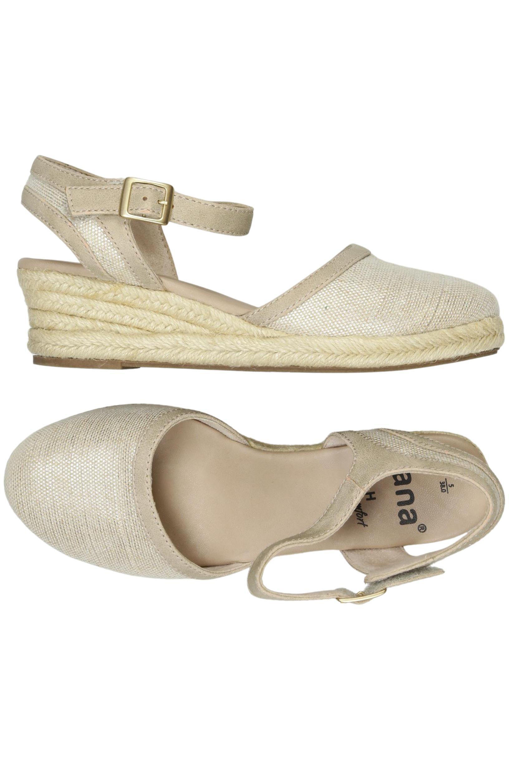 

Jana Damen Pumps, beige, Gr. 38