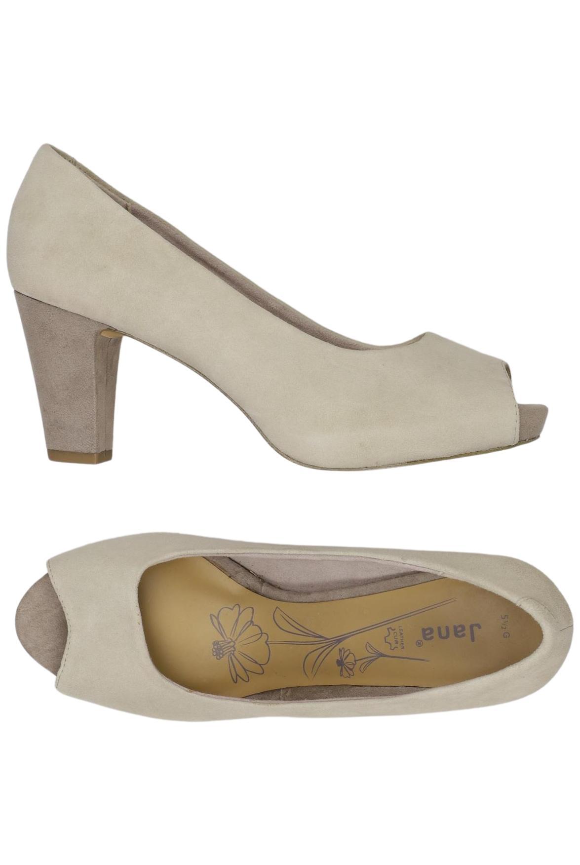 

Jana Damen Pumps, beige, Gr. 38.5