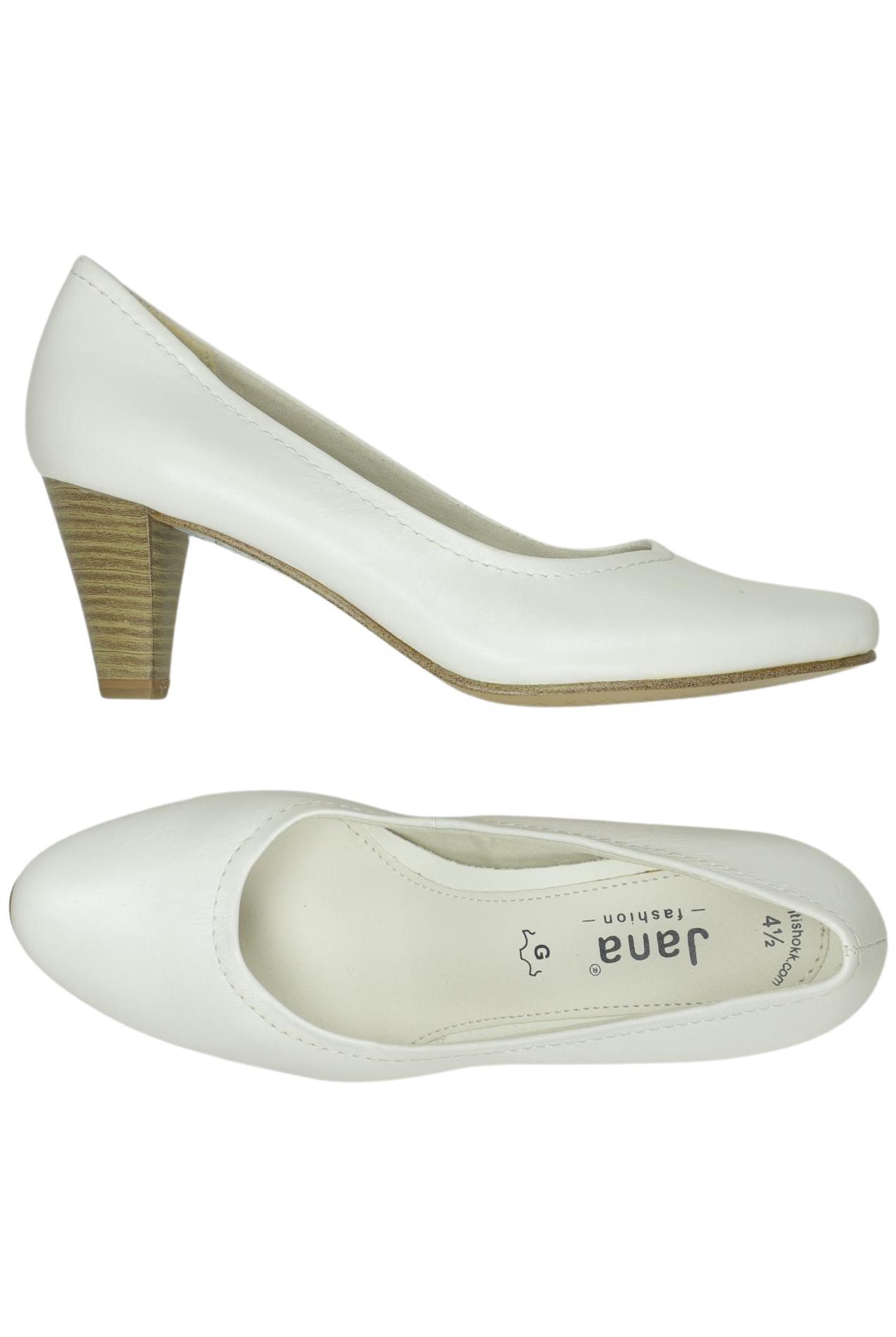 

Jana Damen Pumps, weiß, Gr. 37.5