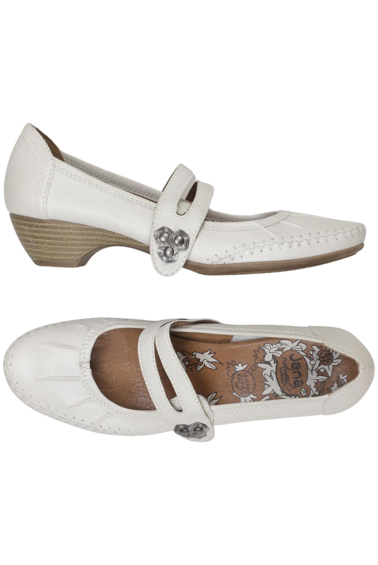 

Jana Damen Pumps, weiß, Gr. 40