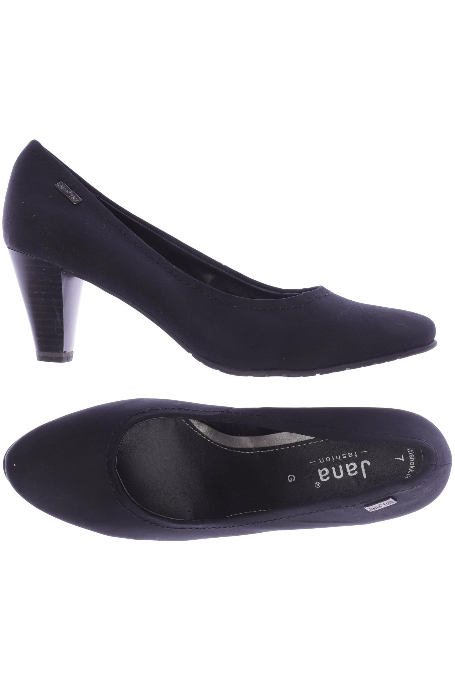 

Jana Damen Pumps, schwarz, Gr. 7