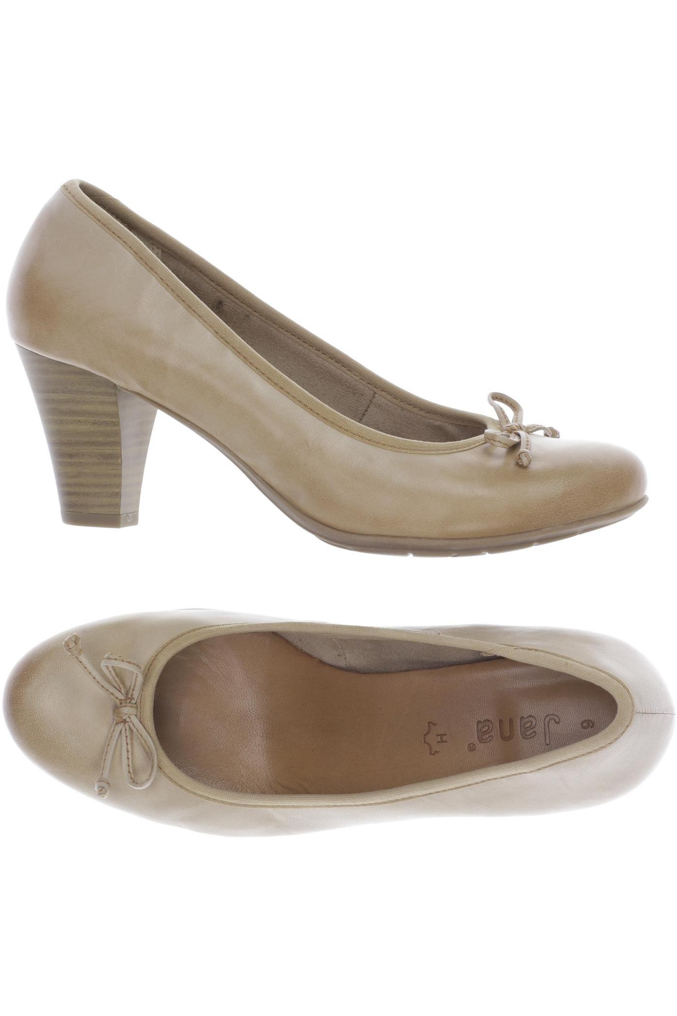 

Jana Damen Pumps, beige, Gr. 39.5