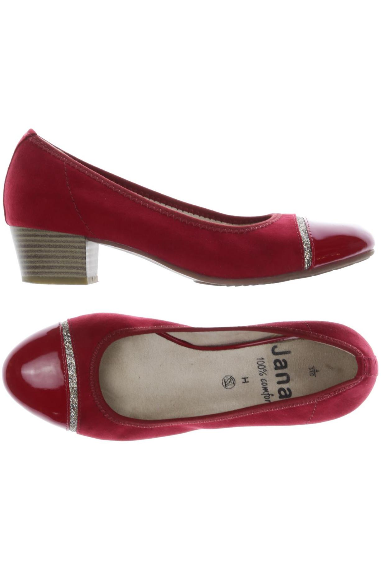 

Jana Damen Pumps, rot, Gr. 37