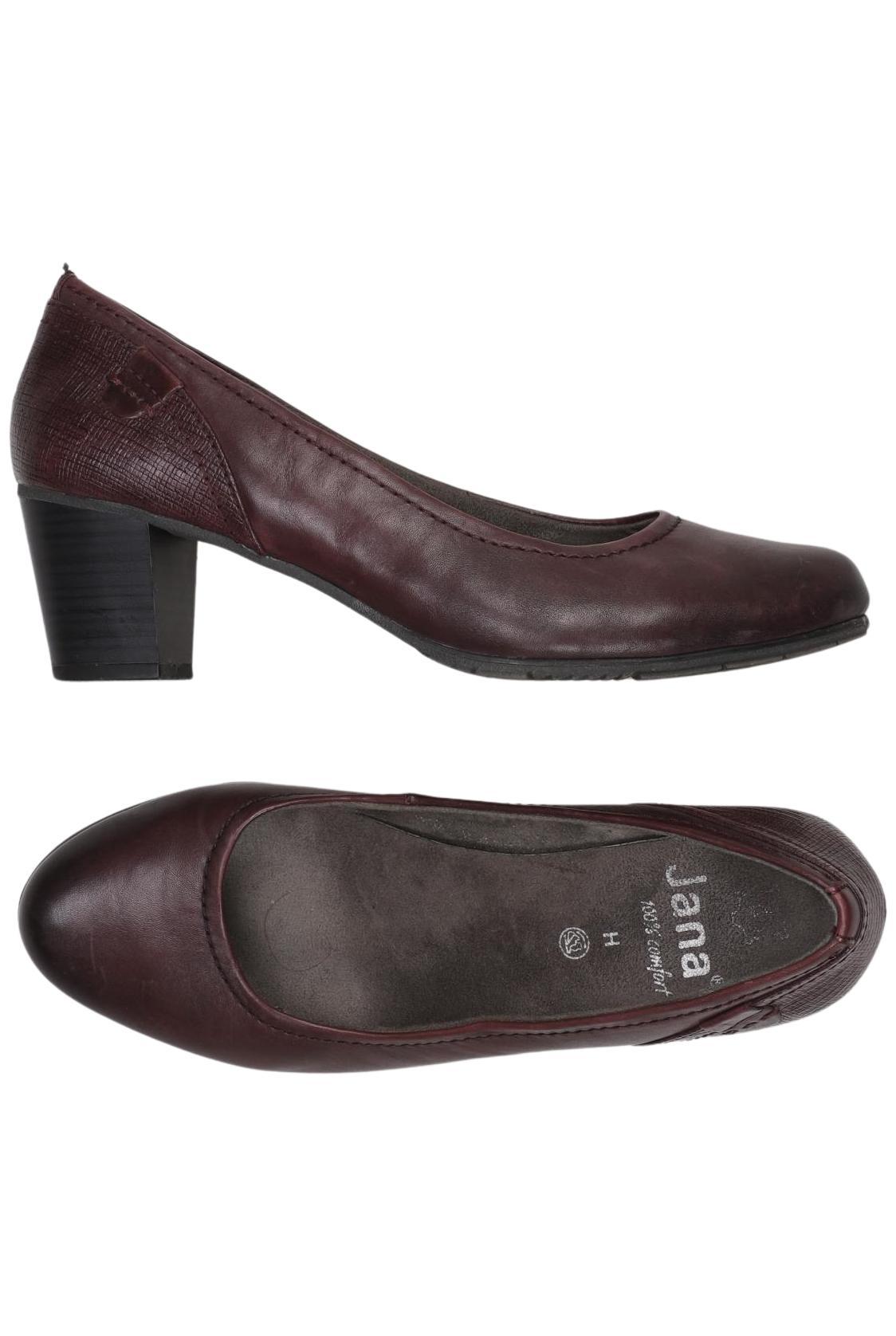 

Jana Damen Pumps, bordeaux, Gr. 38.5