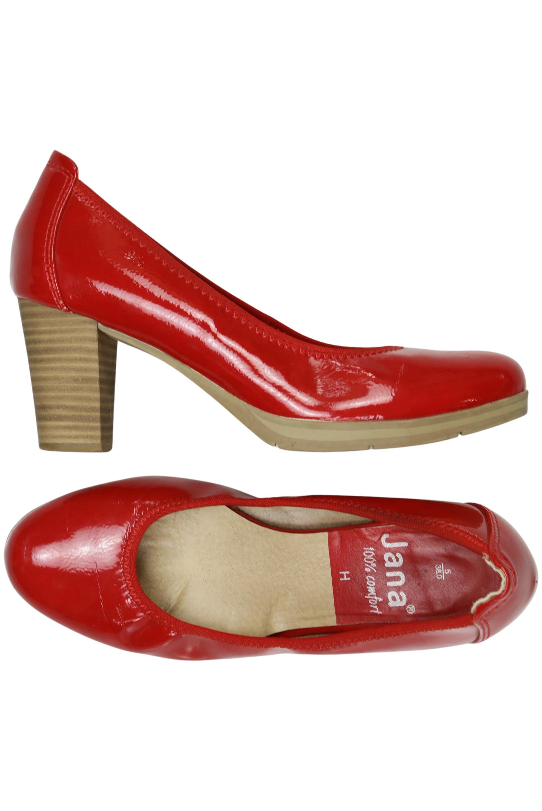 

Jana Damen Pumps, rot, Gr. 38
