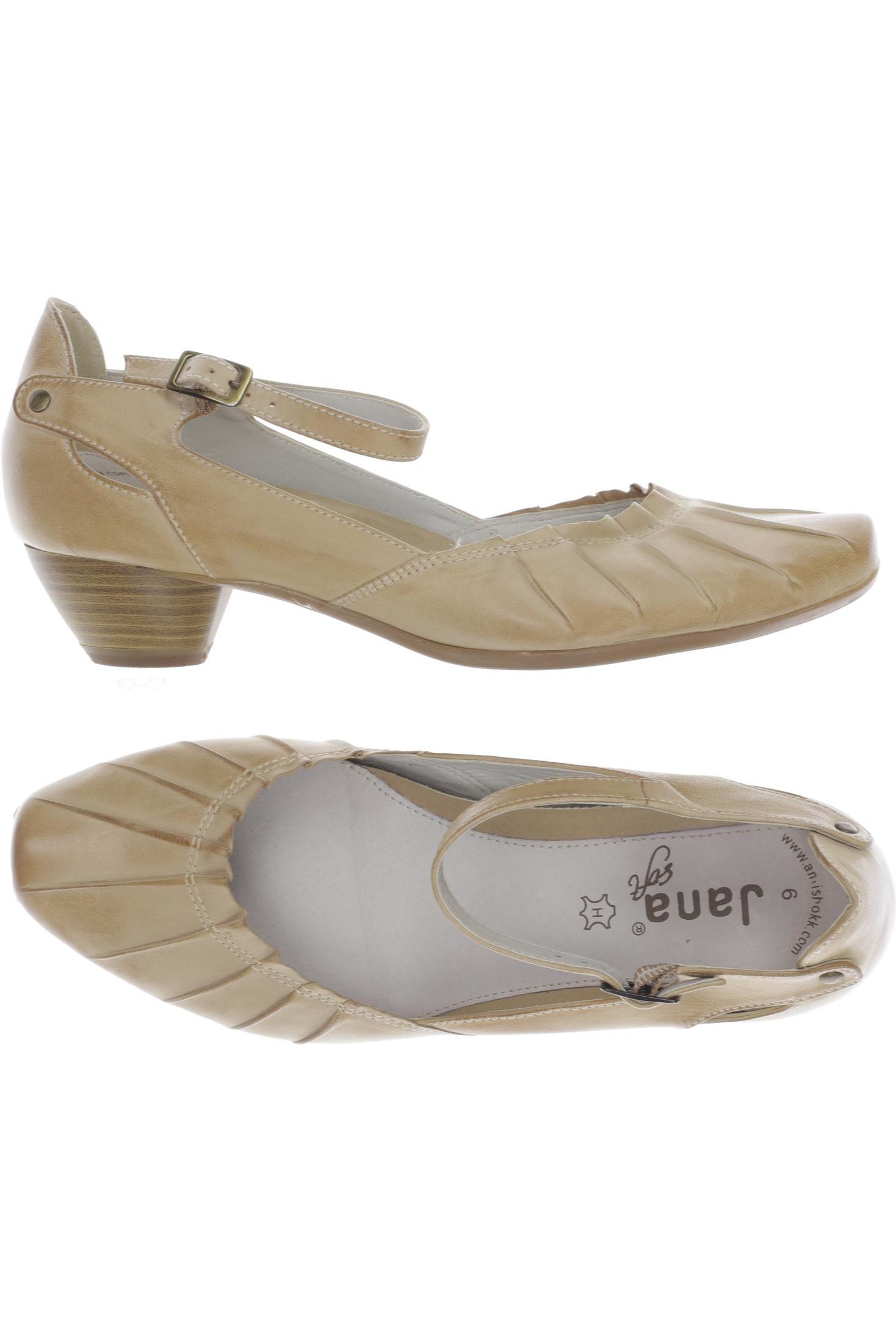 

Jana Damen Pumps, beige, Gr. 6