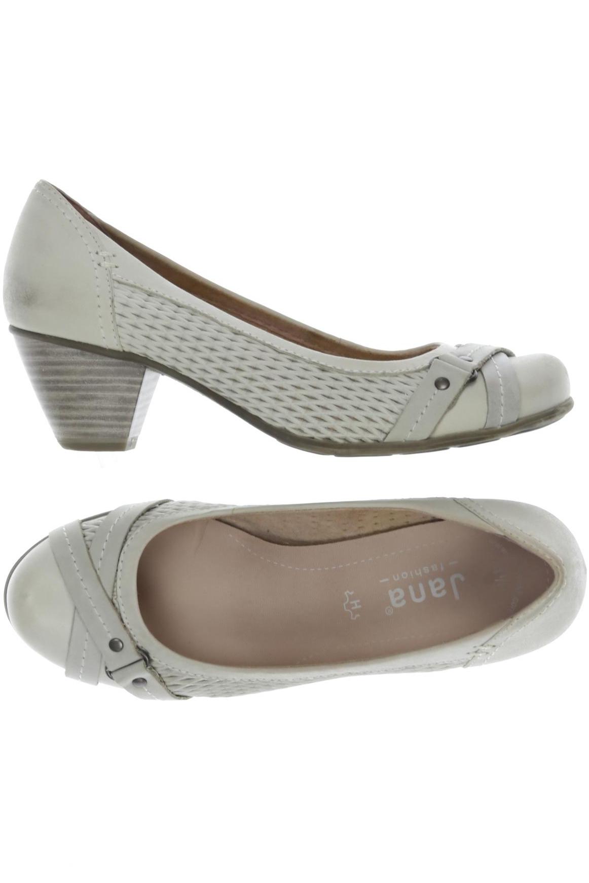 

Jana Damen Pumps, cremeweiß, Gr. 37.5