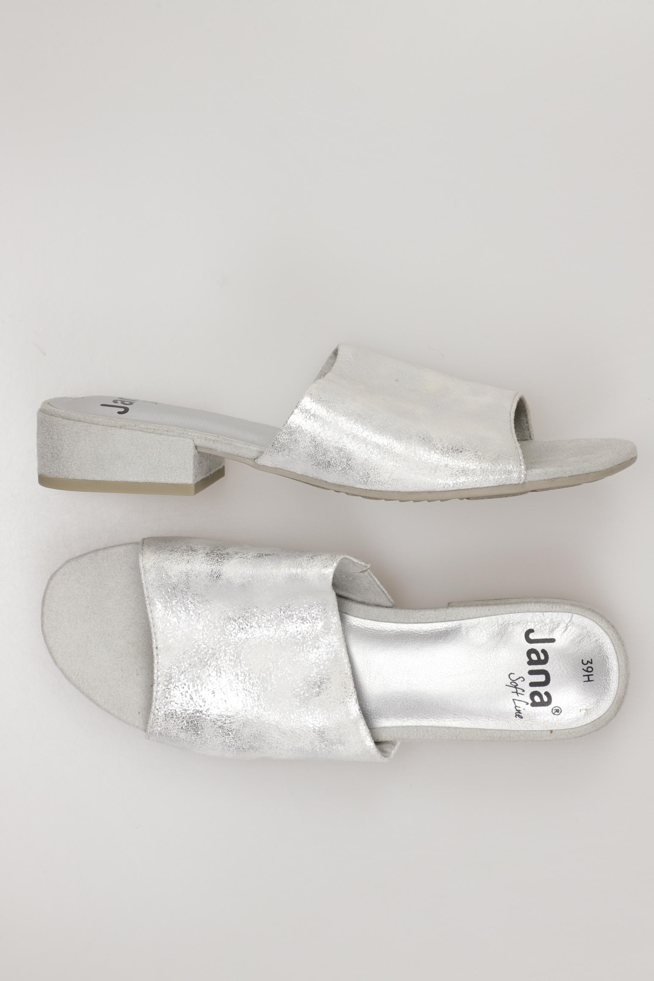 

Jana Damen Sandale, silber, Gr. 39