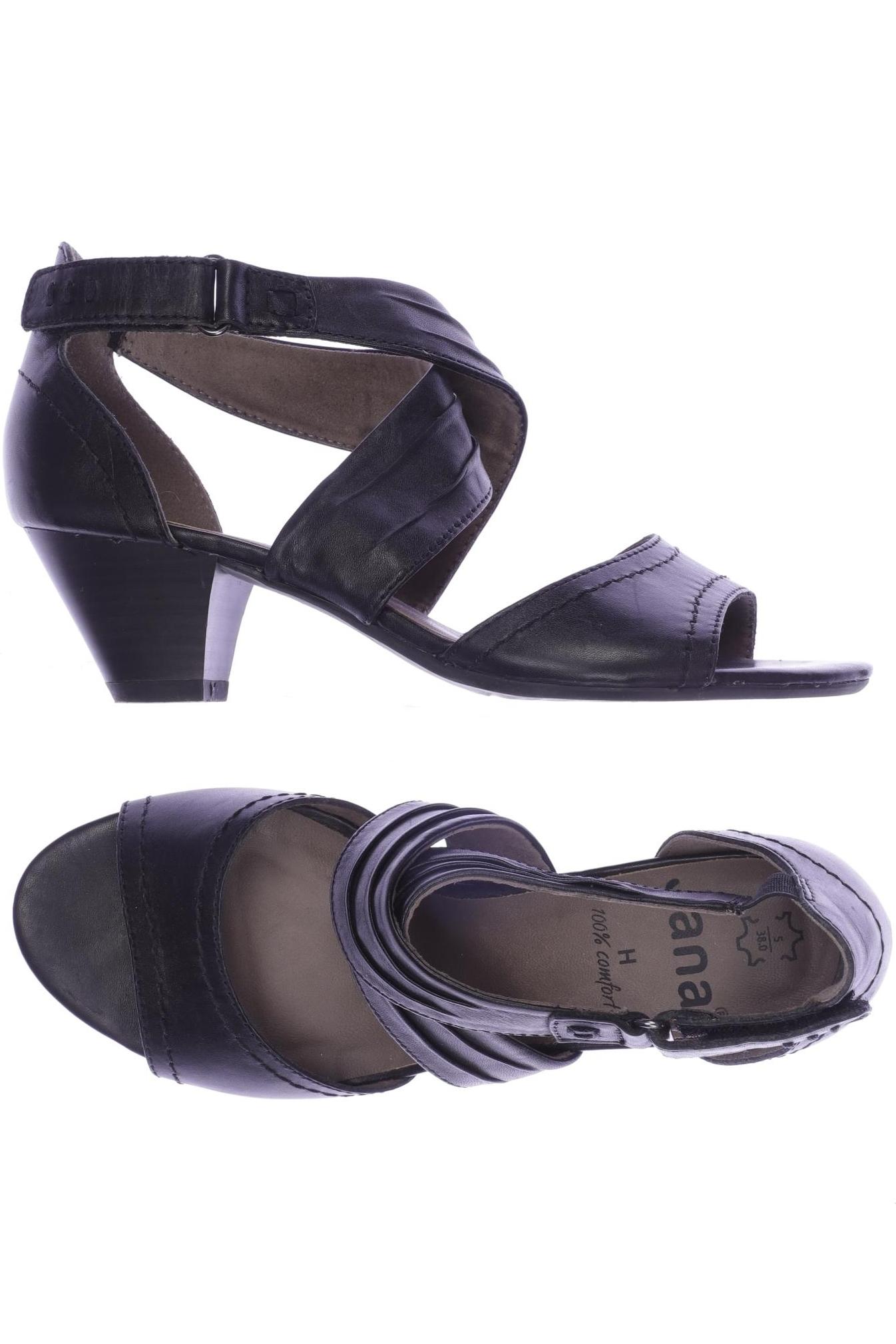 

Jana Damen Sandale, schwarz, Gr. 38