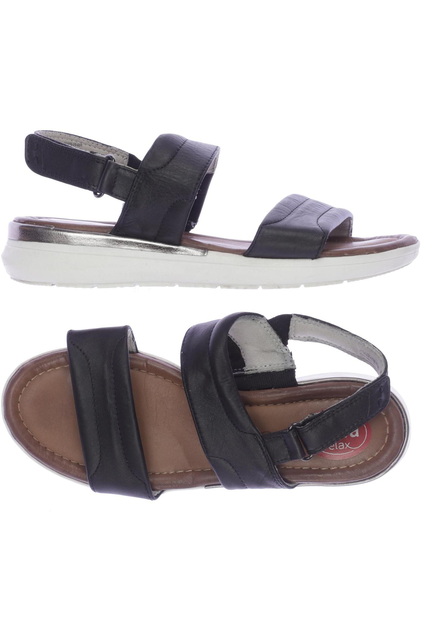 

Jana Damen Sandale, schwarz, Gr. 38