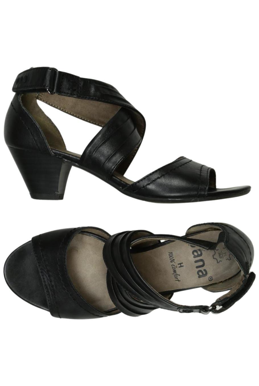 

Jana Damen Sandale, schwarz, Gr. 36