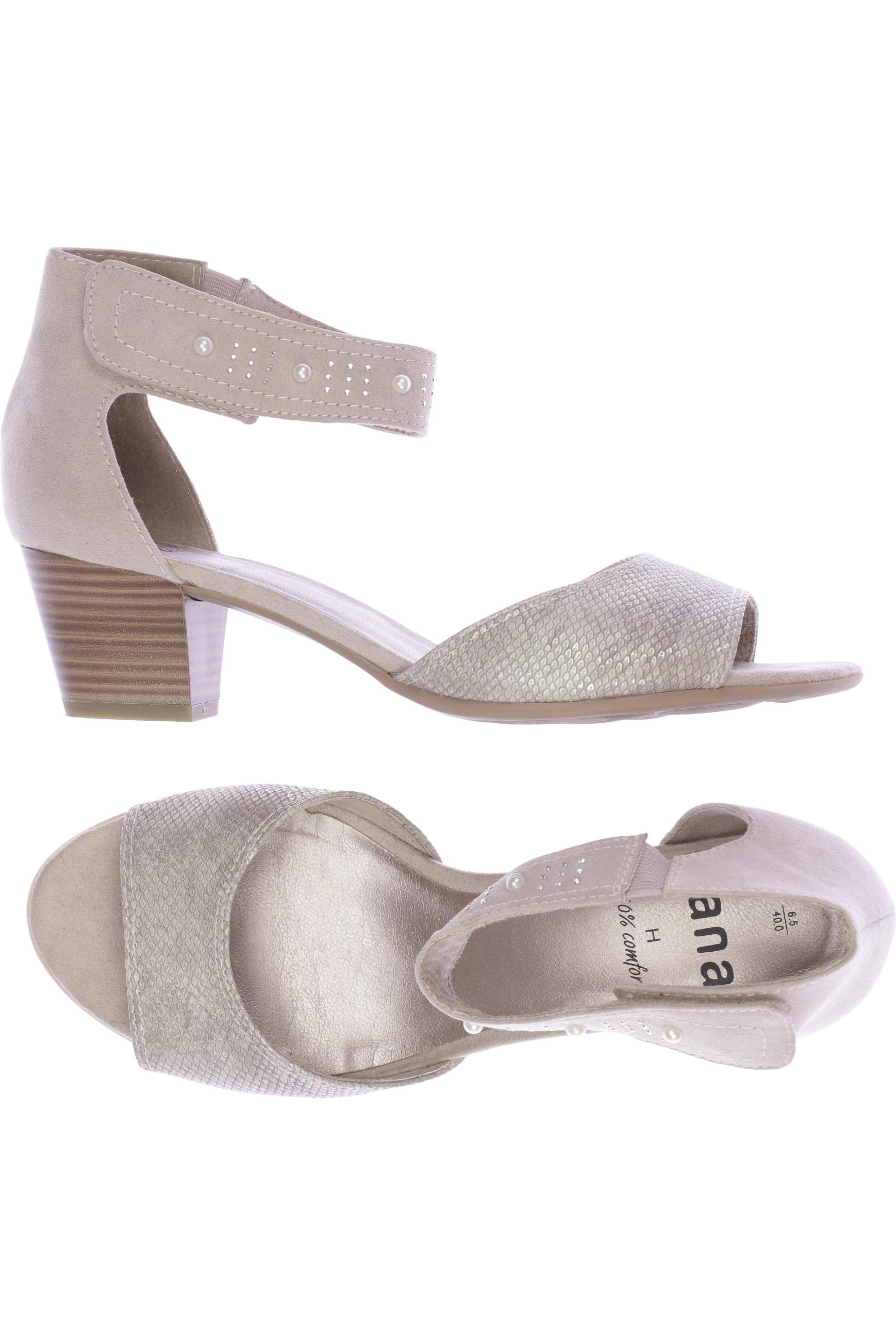 

Jana Damen Sandale, beige, Gr. 40