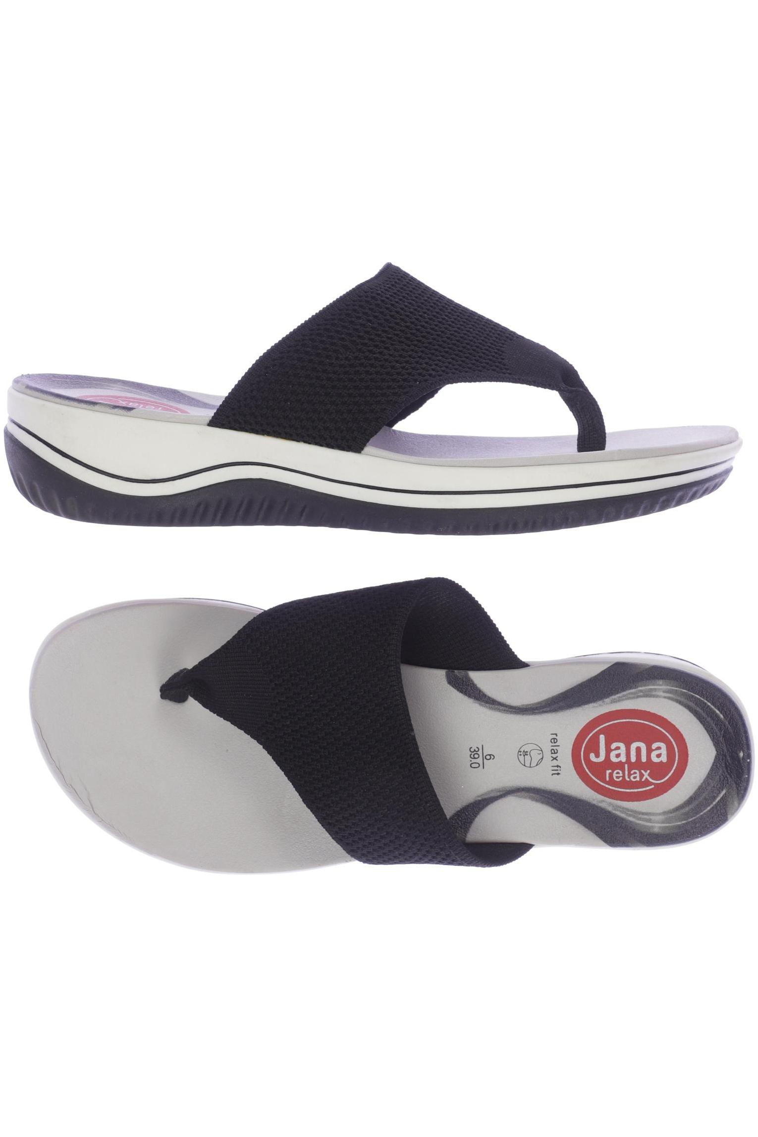 

Jana Damen Sandale, schwarz, Gr. 39