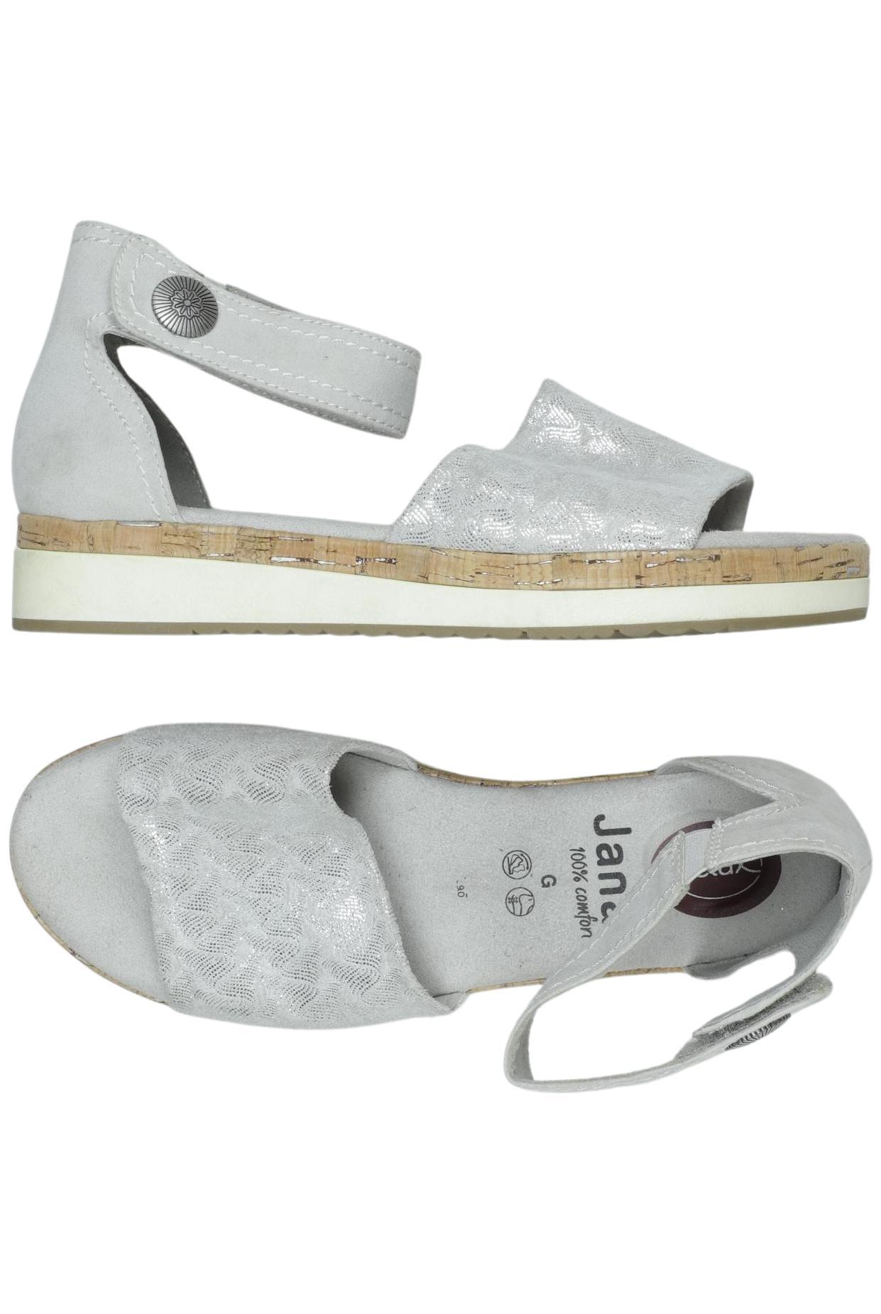 

Jana Damen Sandale, grau, Gr. 39