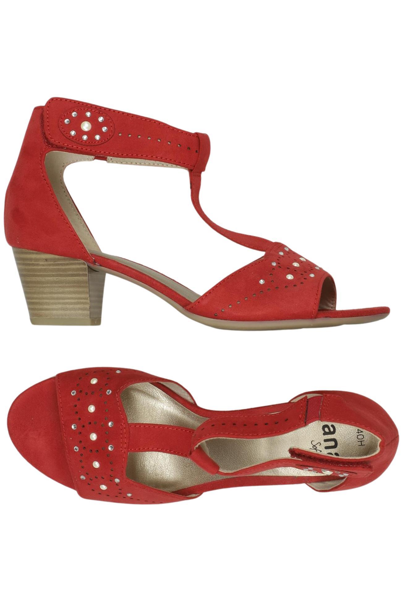 

Jana Damen Sandale, rot, Gr. 40