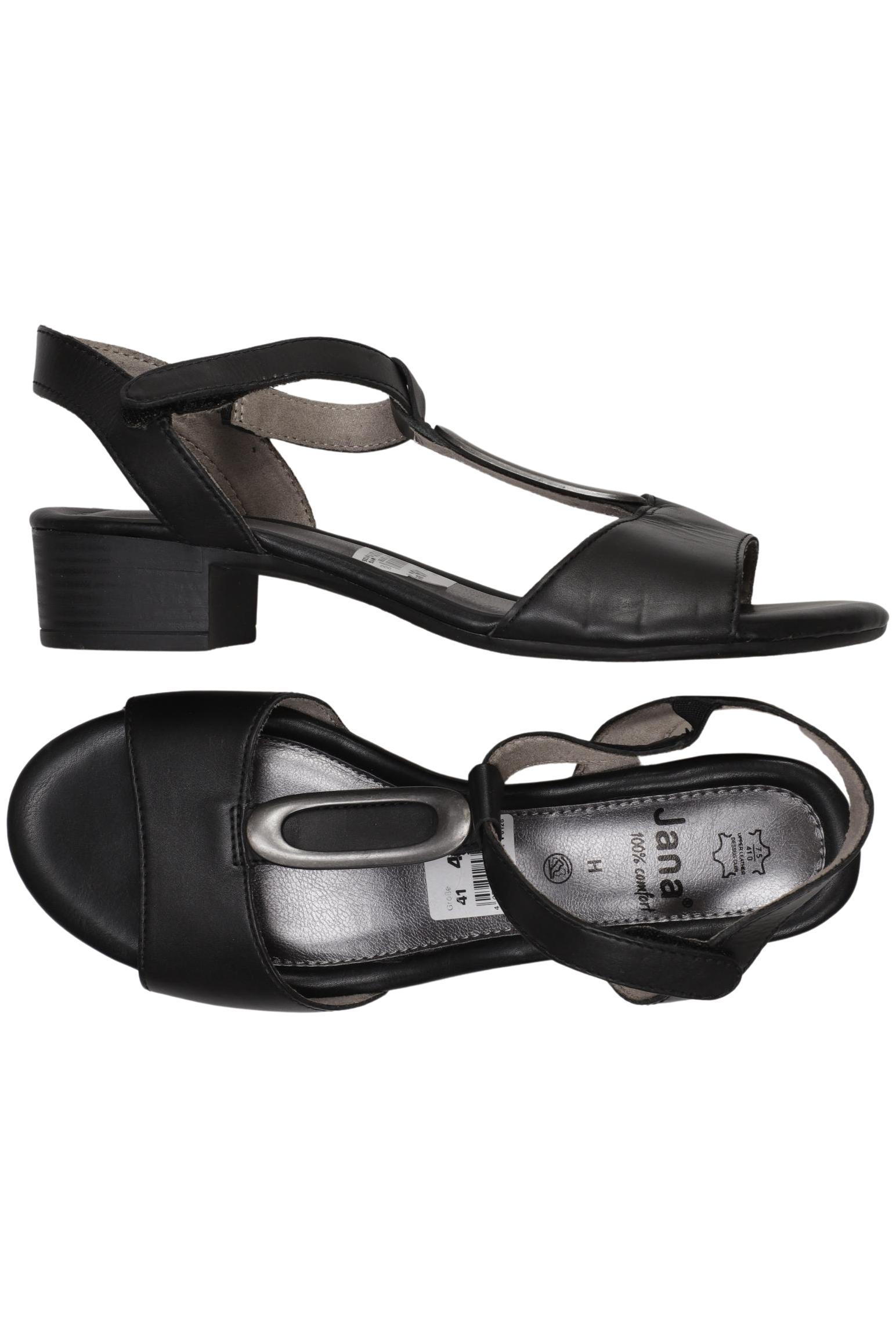 

Jana Damen Sandale, schwarz, Gr. 41