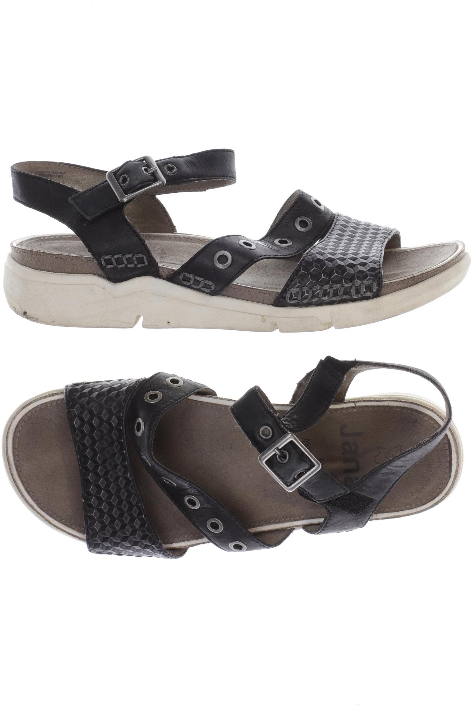 

Jana Damen Sandale, schwarz, Gr. 38.5