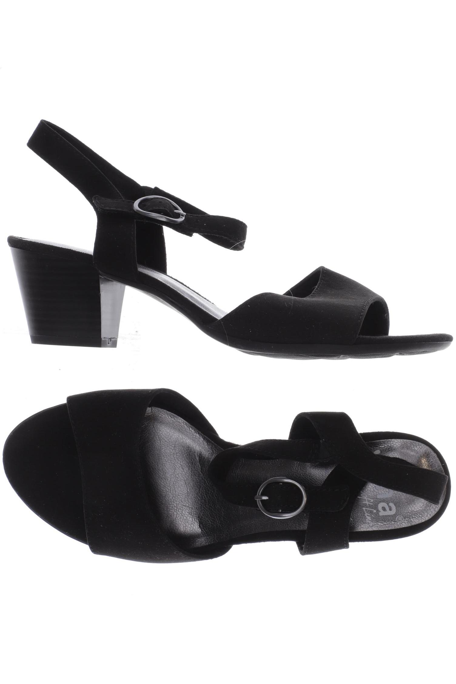 

Jana Damen Sandale, schwarz, Gr. 38