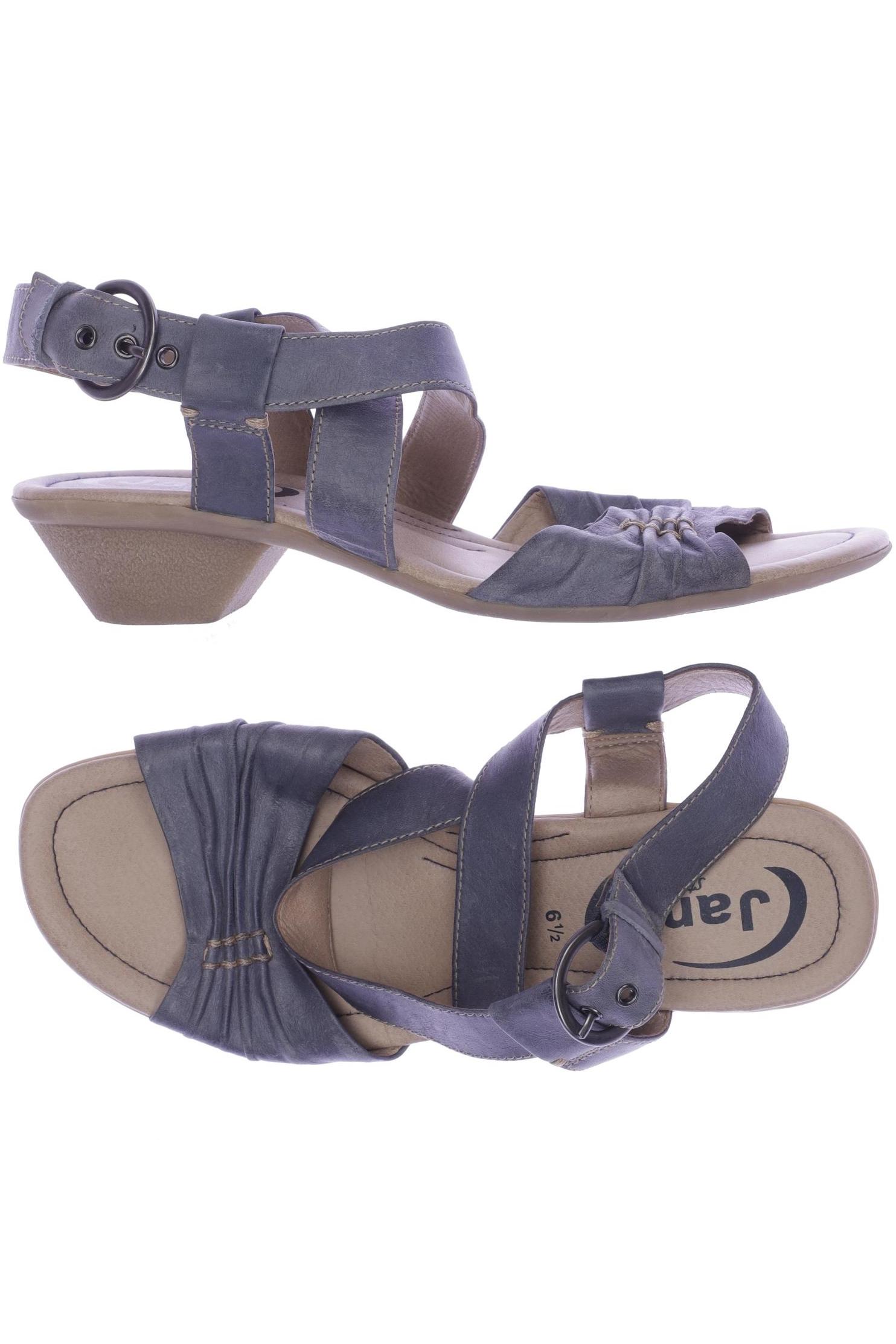 

Jana Damen Sandale, blau, Gr. 6.5