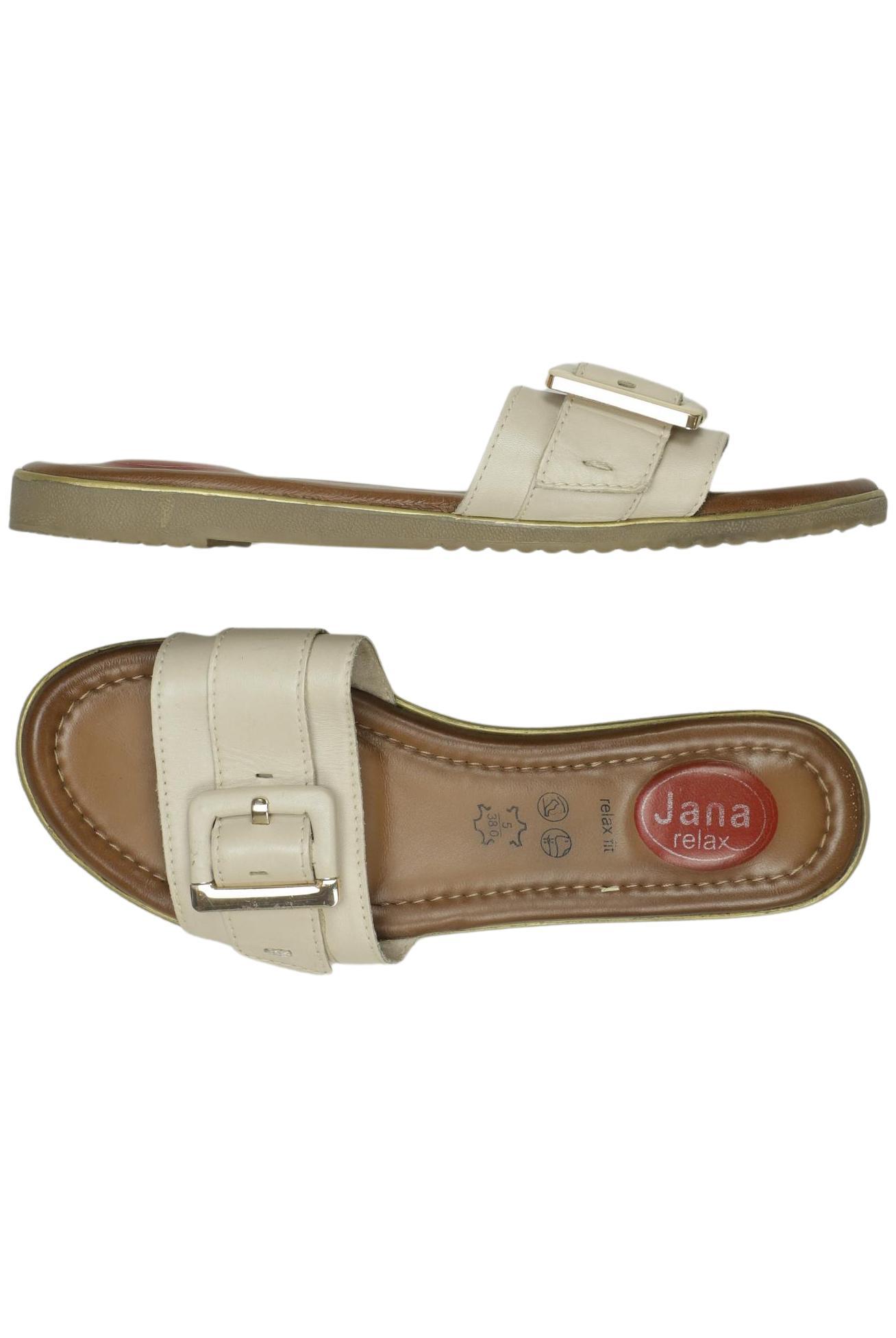 

Jana Damen Sandale, cremeweiß, Gr. 38