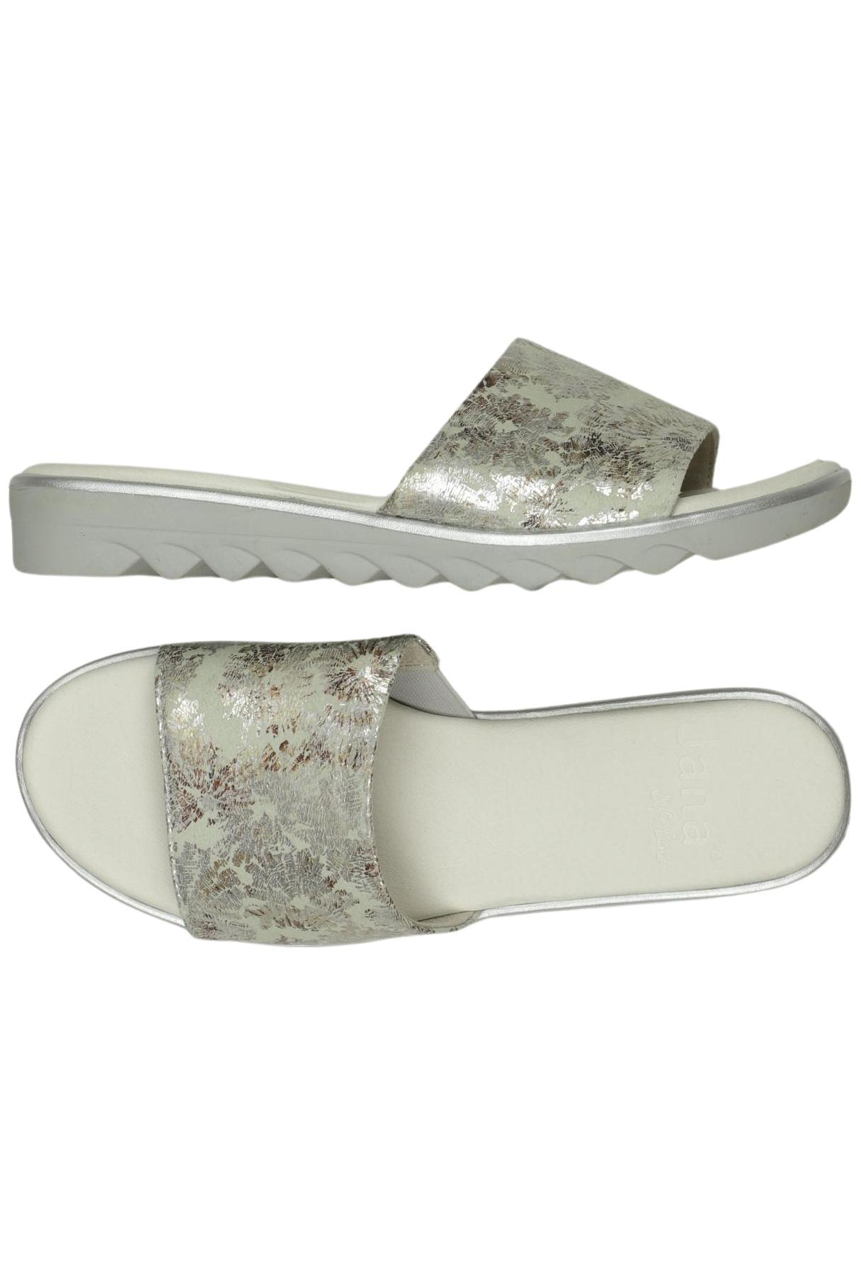 

Jana Damen Sandale, silber, Gr. 38