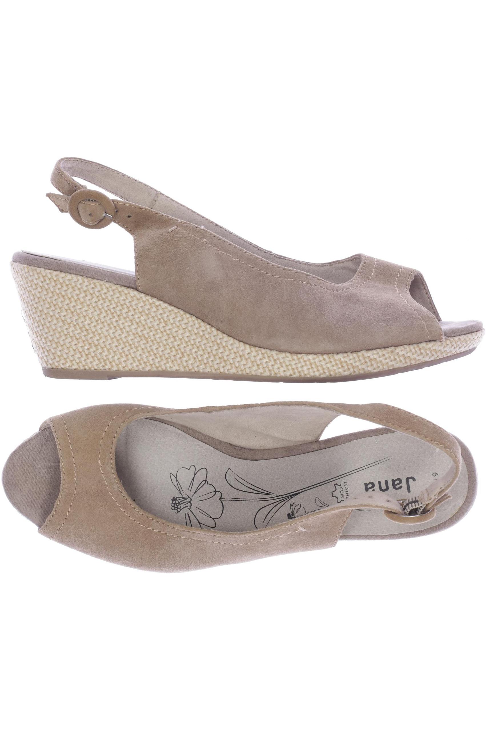 

Jana Damen Sandale, beige, Gr. 39.5