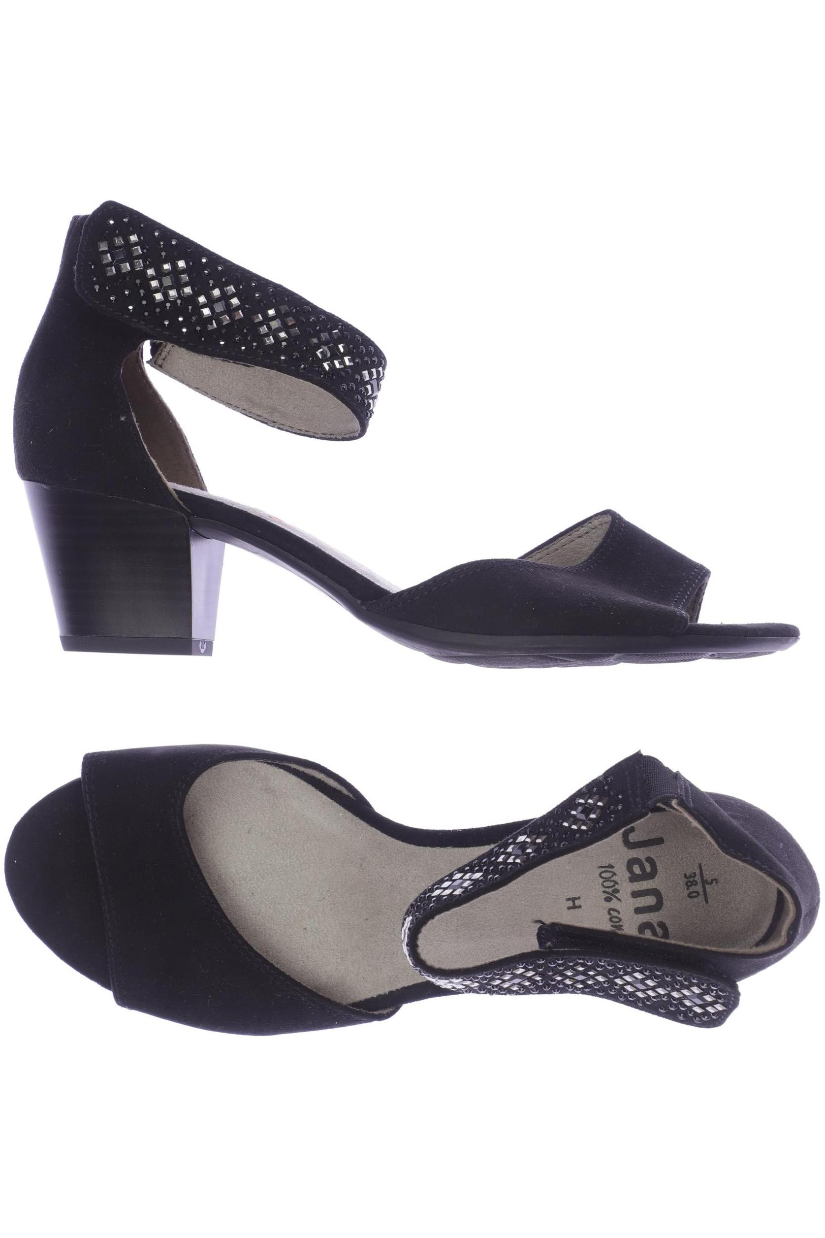 

Jana Damen Sandale, schwarz, Gr. 38