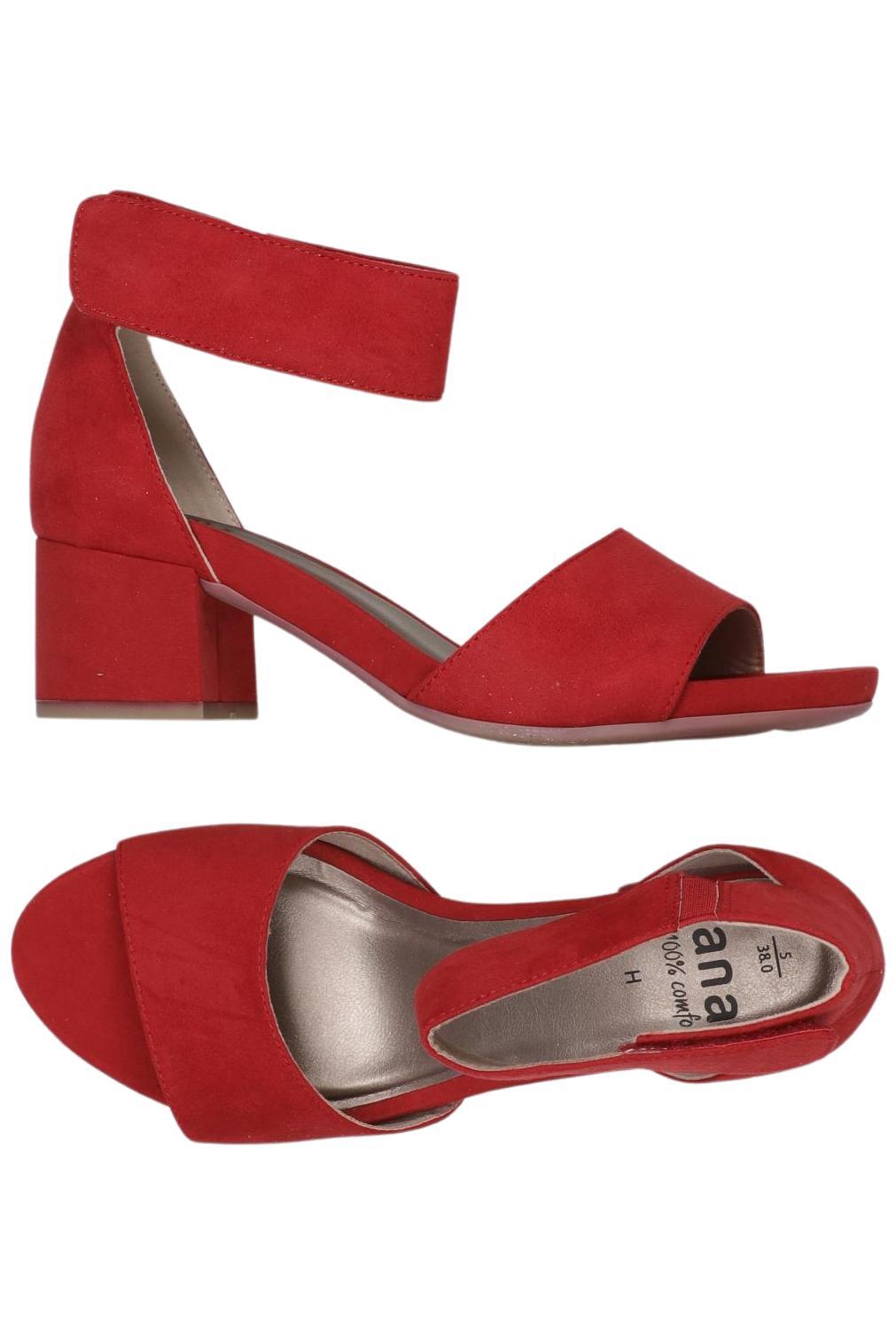 

Jana Damen Sandale, rot, Gr. 38