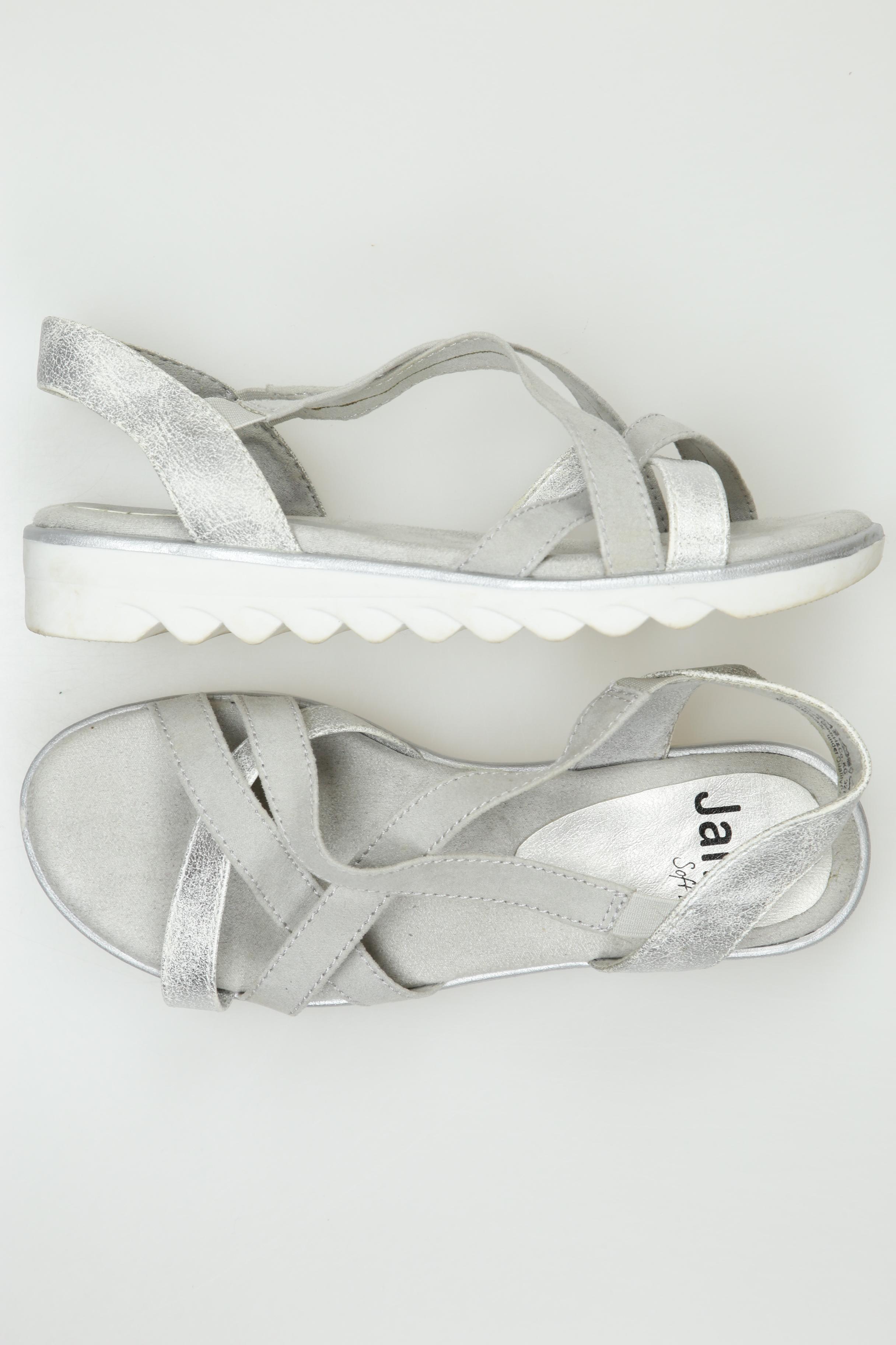 

Jana Damen Sandale, grau, Gr. 36