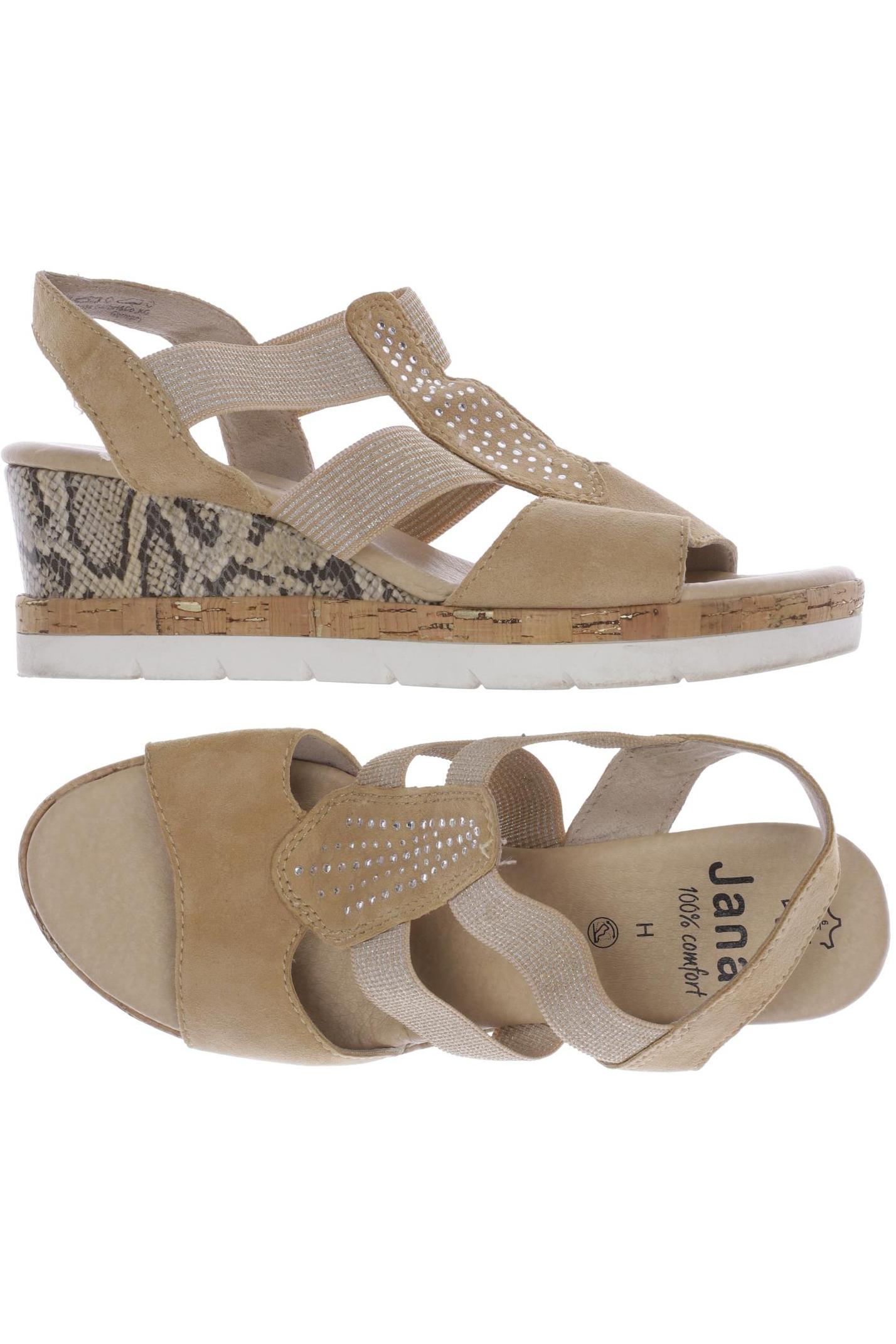 

Jana Damen Sandale, beige, Gr. 39.5