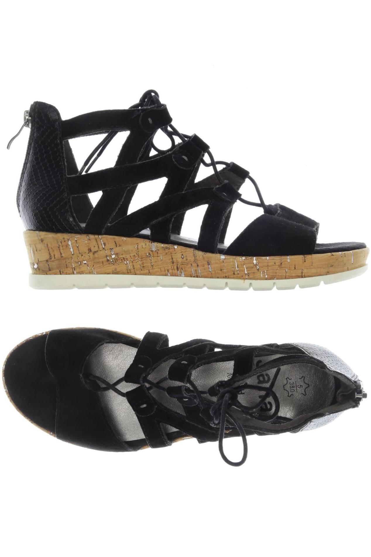 

Jana Damen Sandale, schwarz, Gr. 38