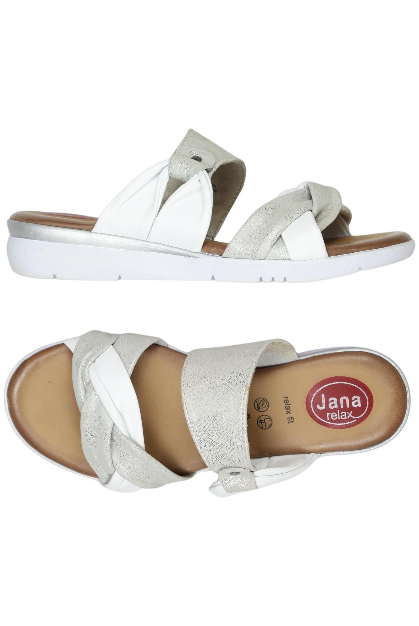 

Jana Damen Sandale, cremeweiß, Gr. 37