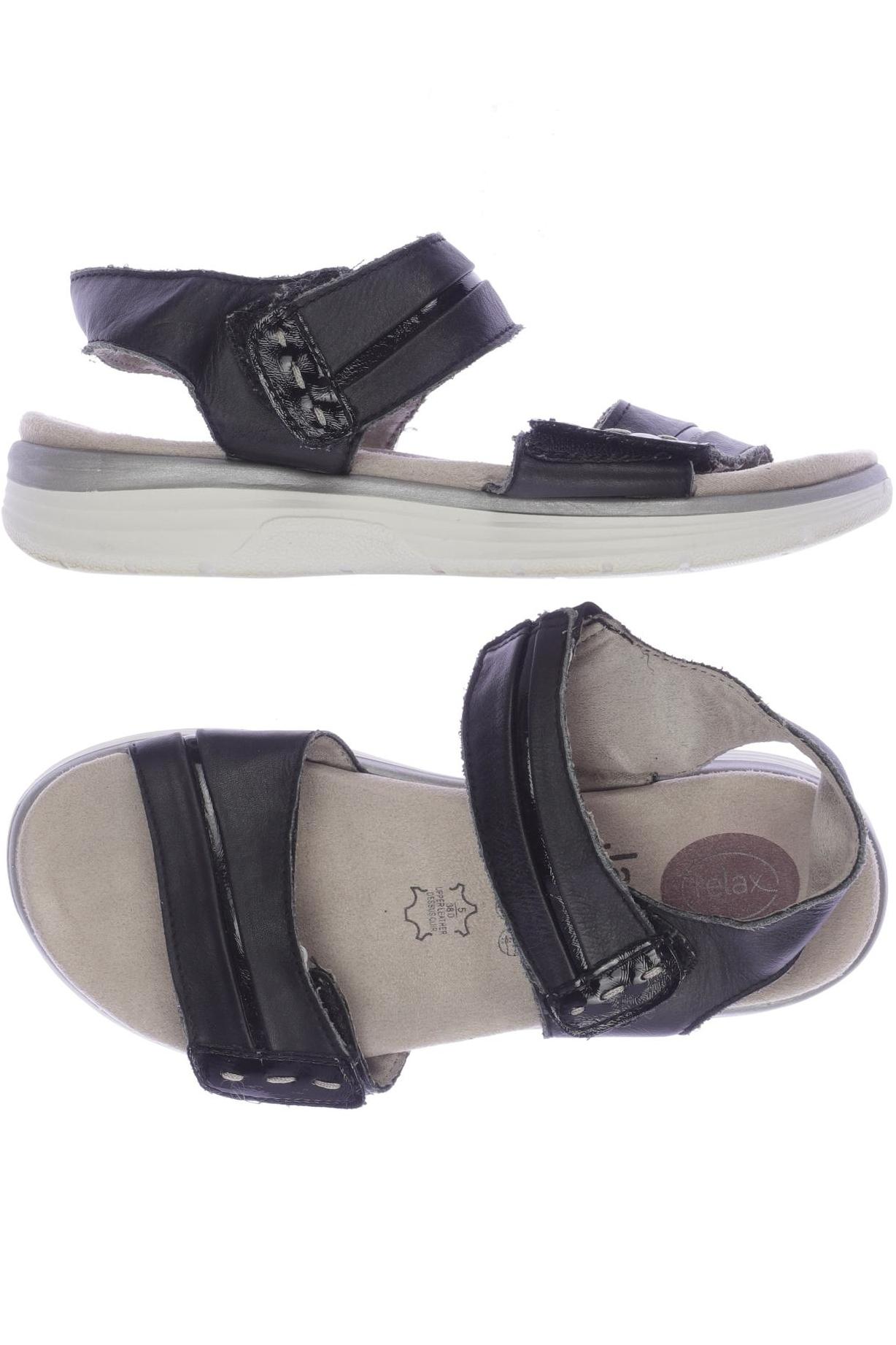 

Jana Damen Sandale, schwarz, Gr. 38