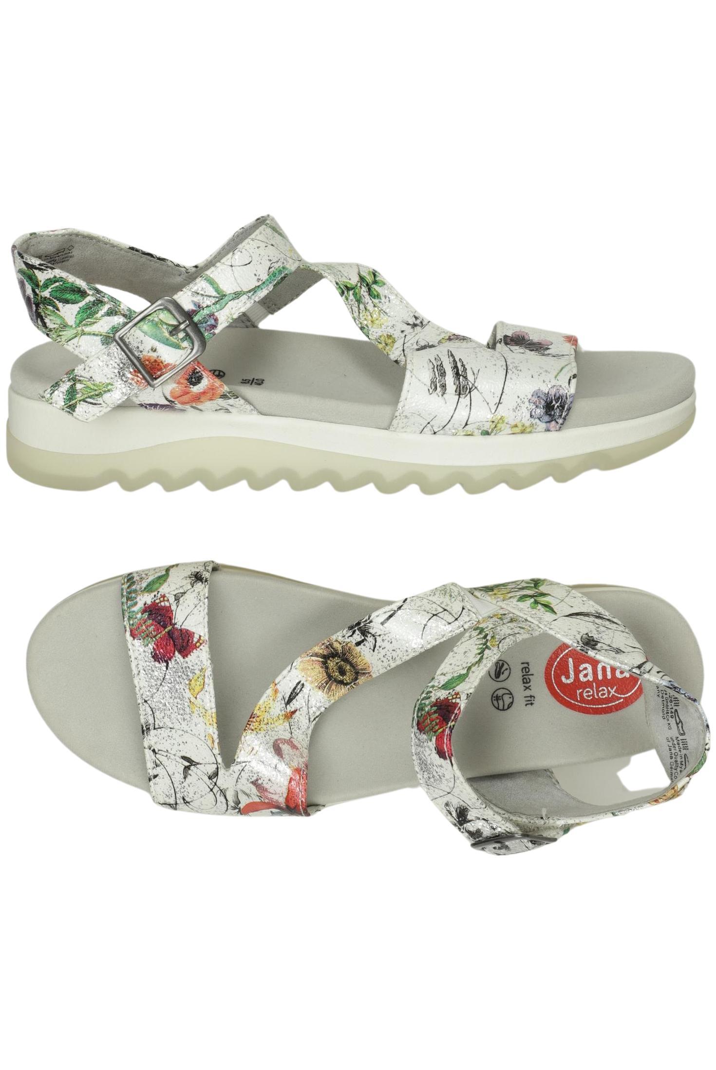

Jana Damen Sandale, weiß, Gr. 40